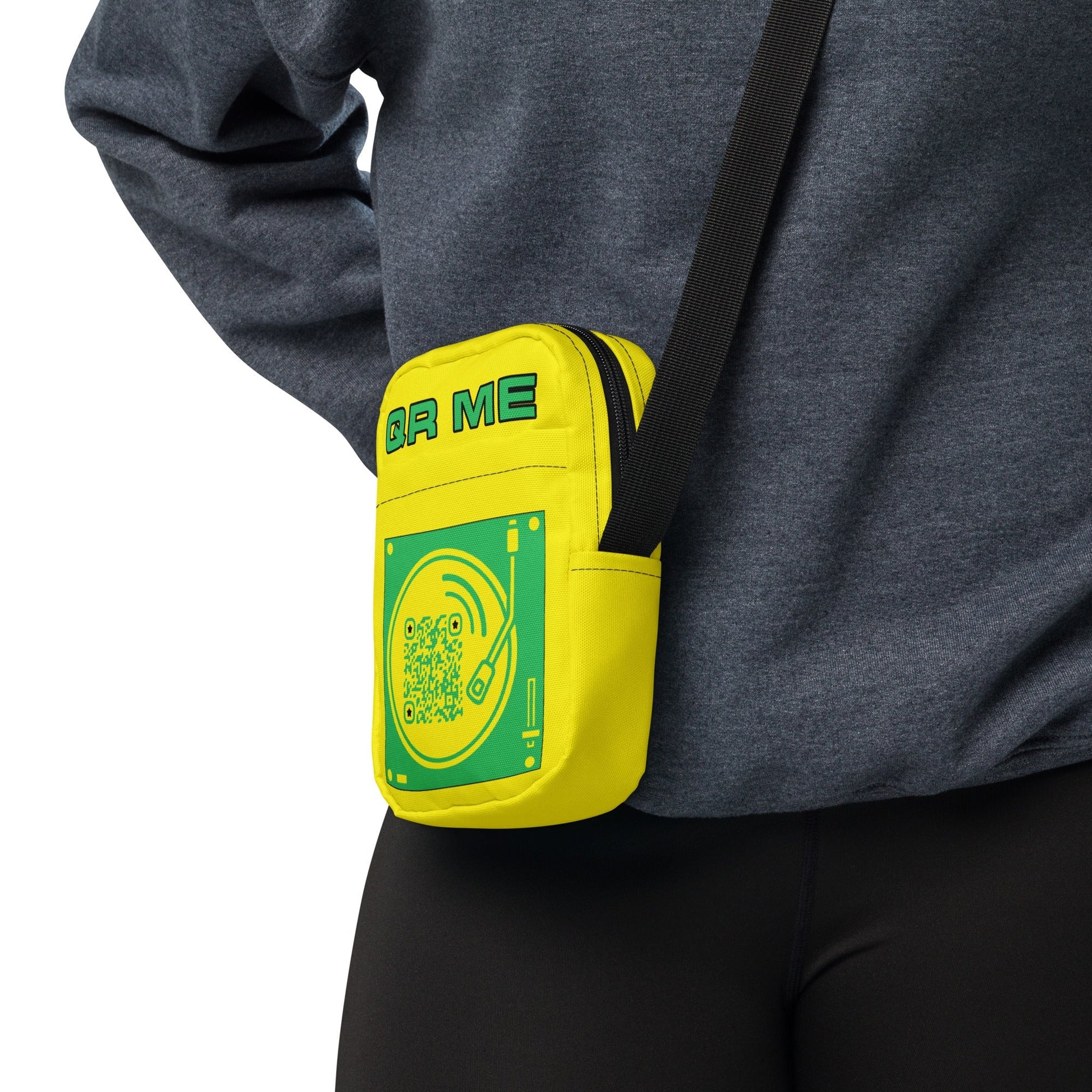 Music Lovers QR Code Crossbody bag