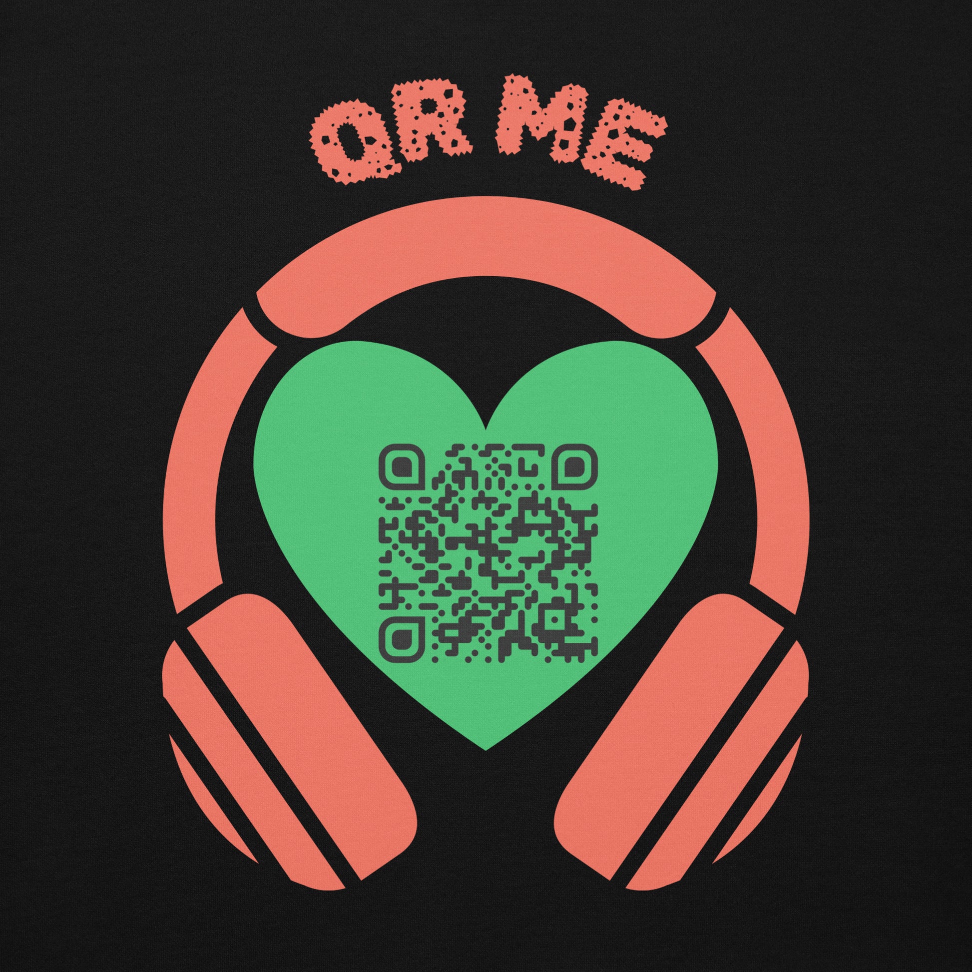 K-Pop Fans Hoodie – Share Your Music with a QR Code