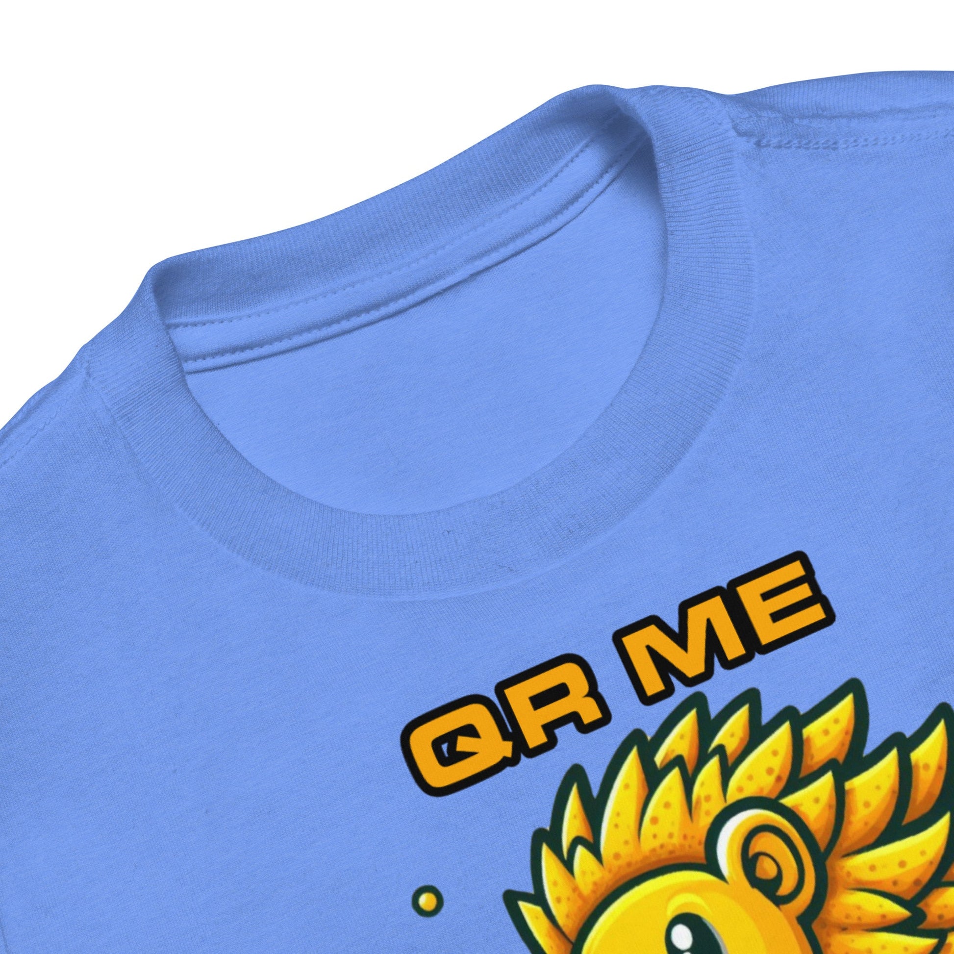 Fun Hedgehog Emoji QR Code Toddler T-Shirt