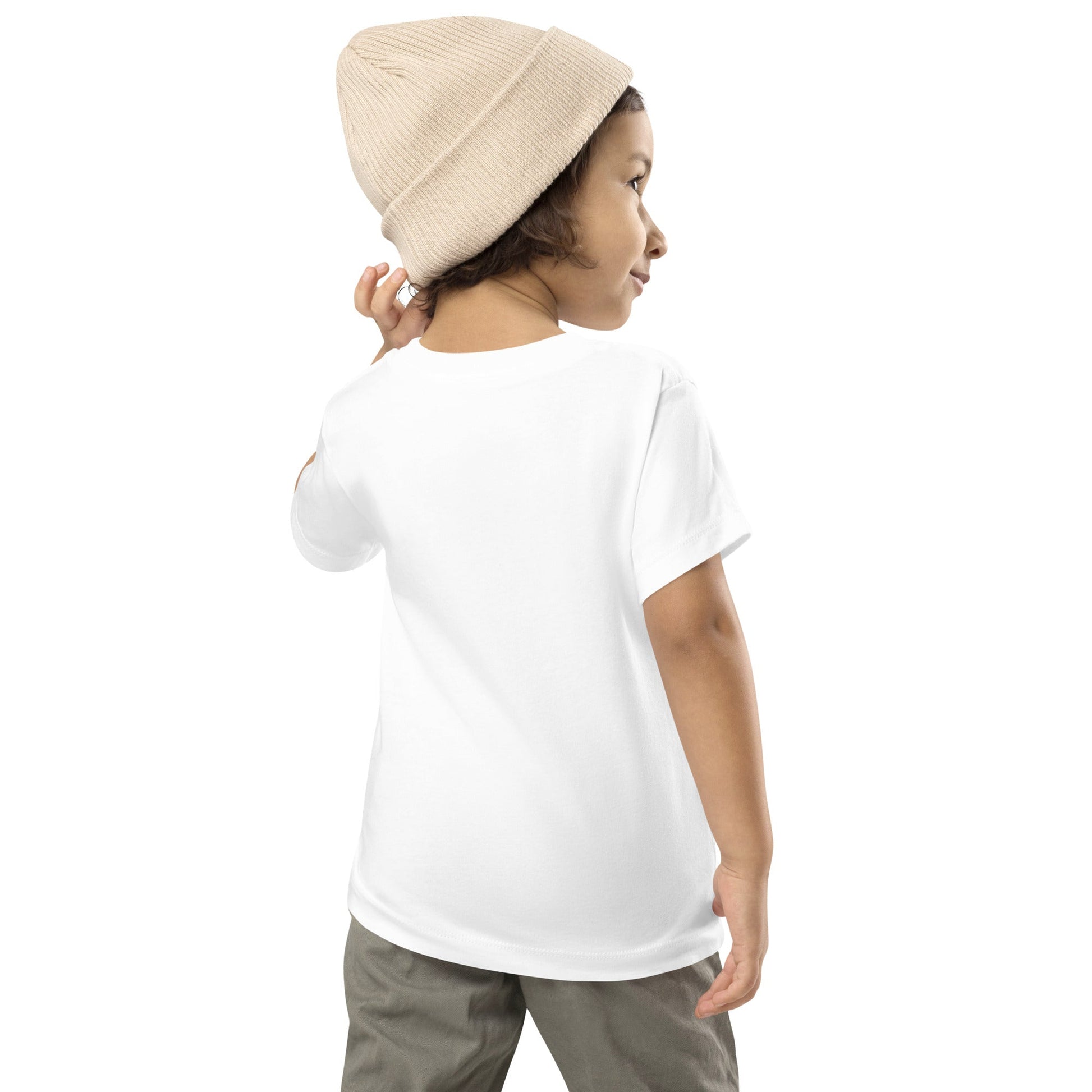 Fun Hedgehog Emoji QR Code Toddler T-Shirt