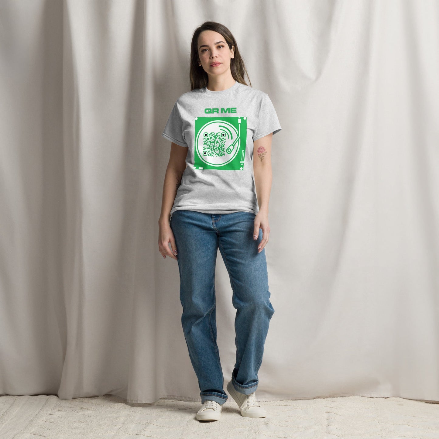 Music Lovers QR Code Unisex classic T-Shirt