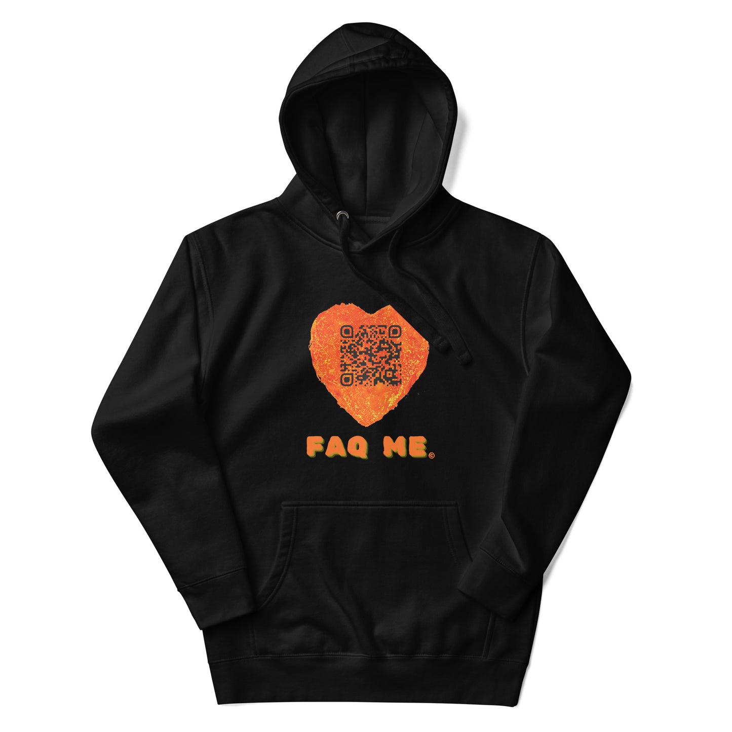 FAQ Me Heart Custom QR Hoodies – Share Your Love