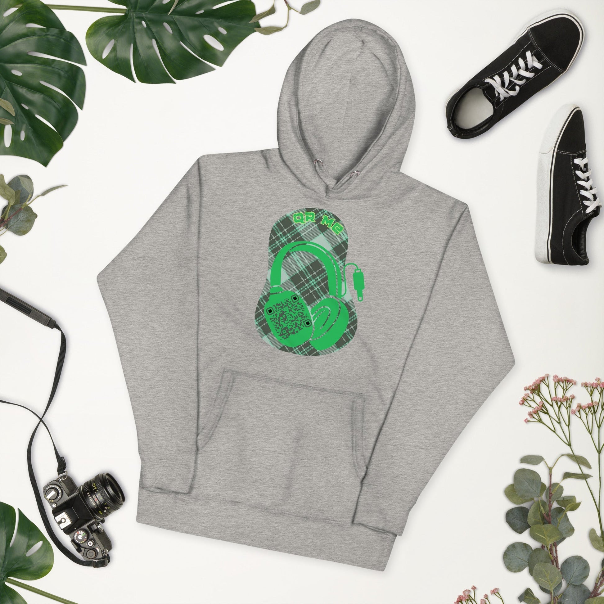 Share that Music QR Code Hoodie – X-Stream Style