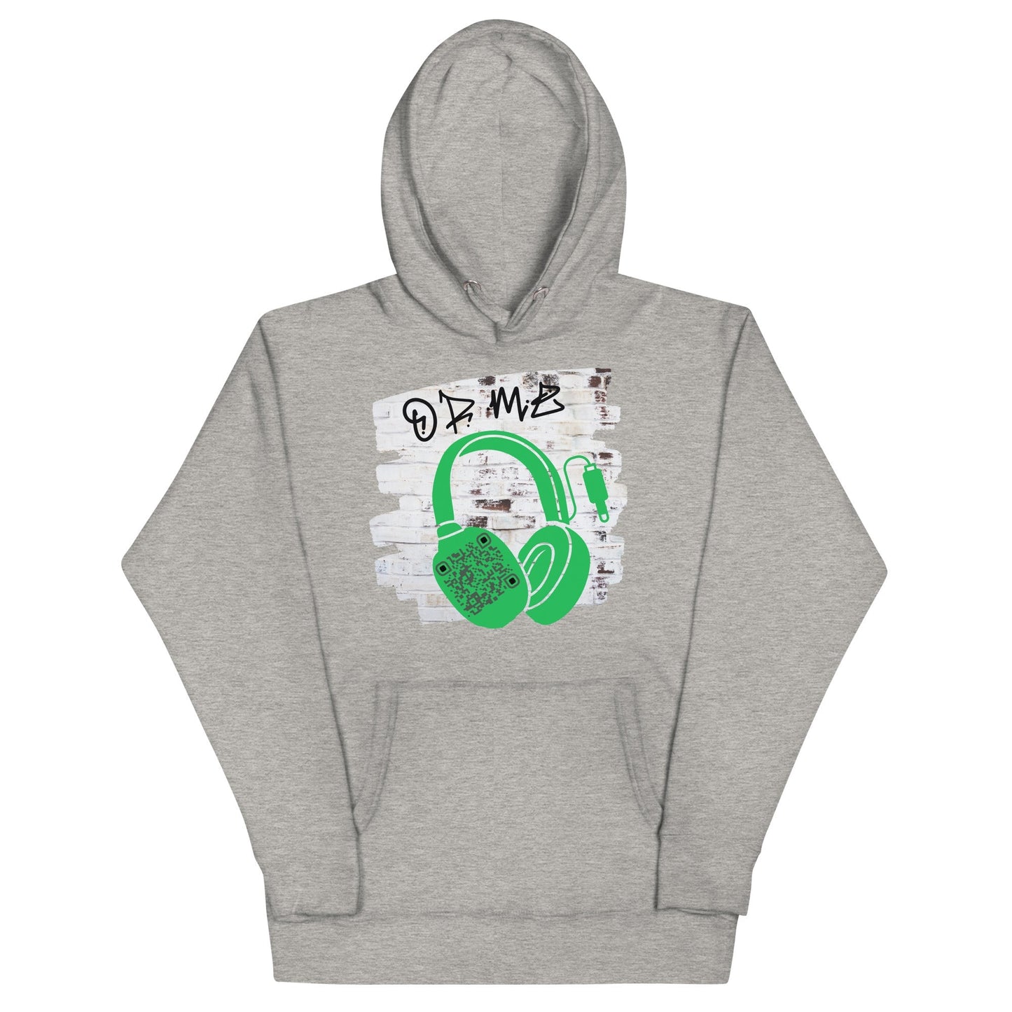 Personalized QR Code Graffiti Wall Hoodie β Share Your Music