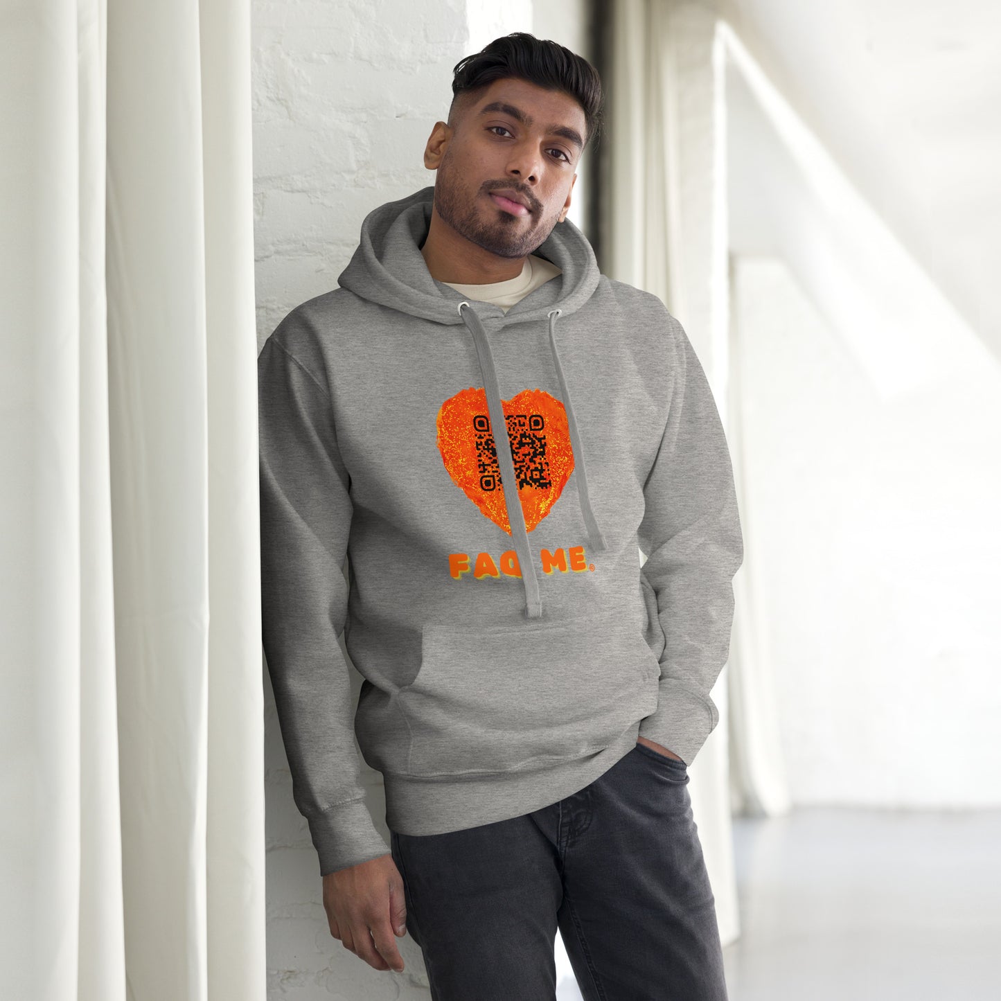 FAQ Me Heart Custom QR Hoodies – Share Your Love