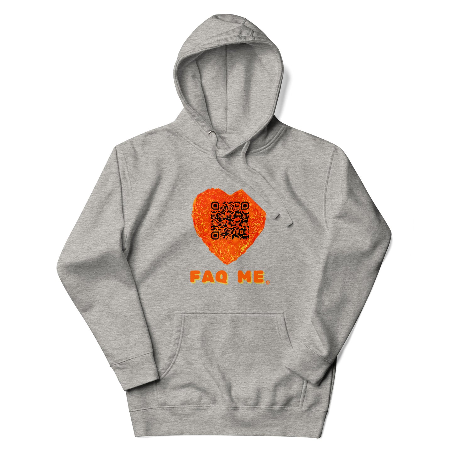 FAQ Me Heart Custom QR Hoodies – Share Your Love