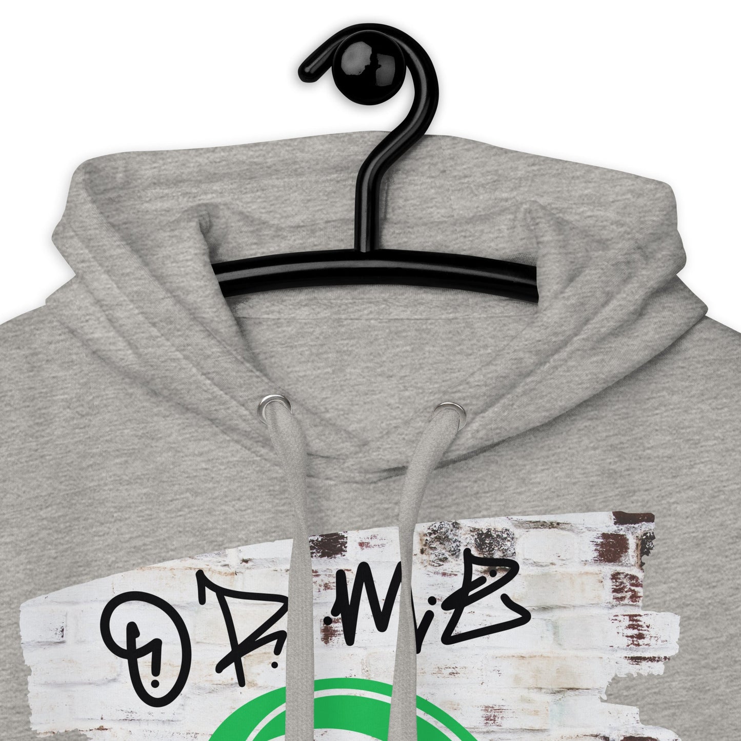 Personalized QR Code Graffiti Wall Hoodie β Share Your Music
