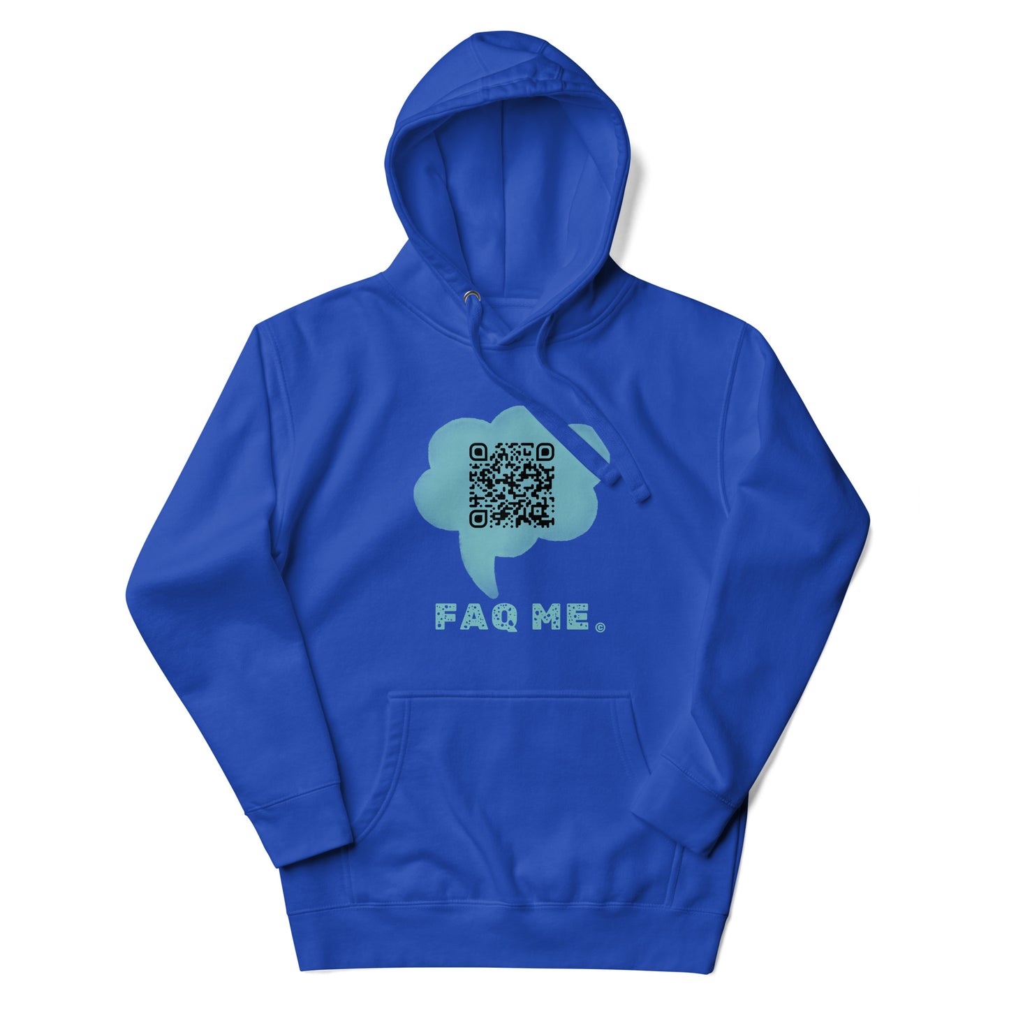 FAQ ME Custom QR Unisex Hoodies – Share Your World