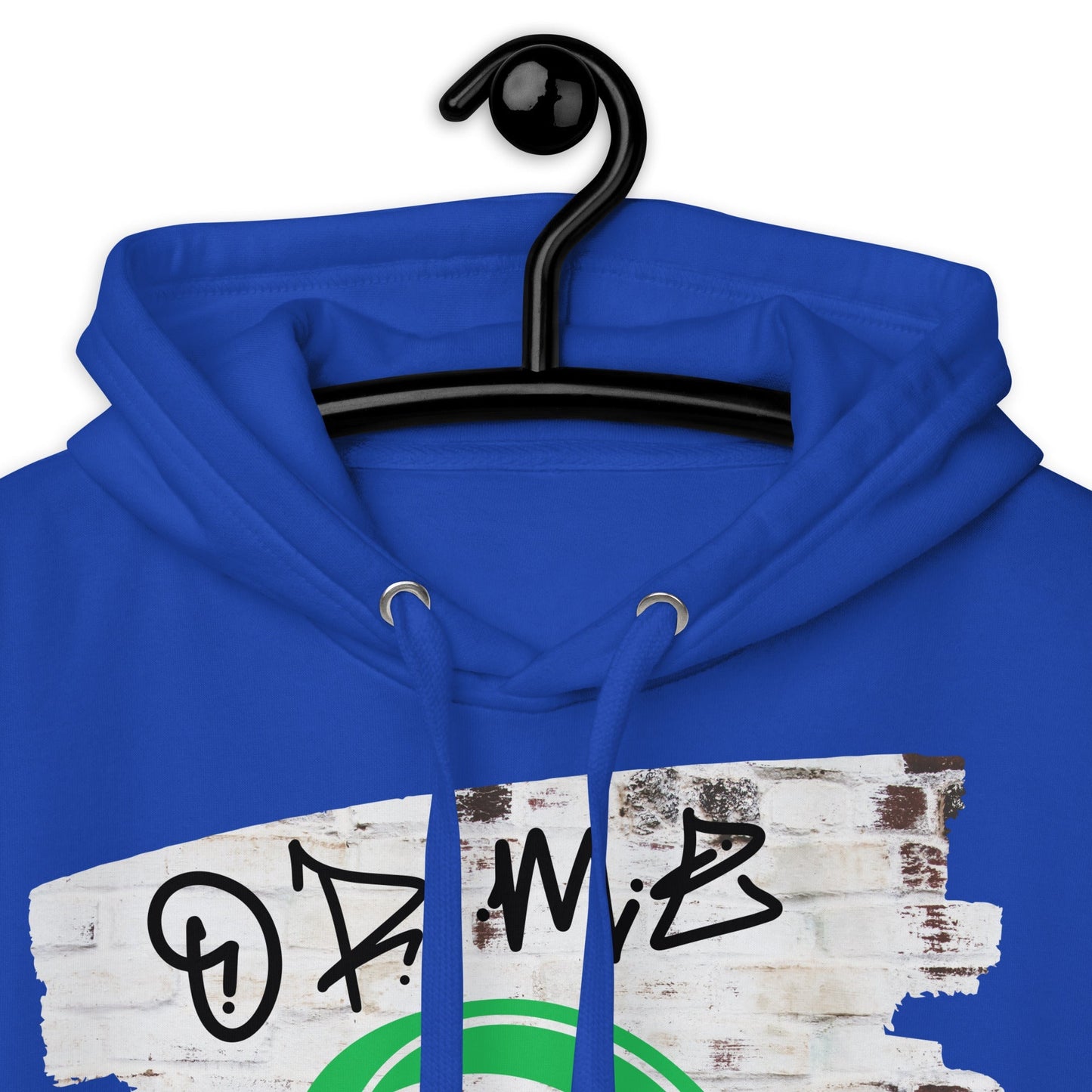 Personalized QR Code Graffiti Wall Hoodie β Share Your Music
