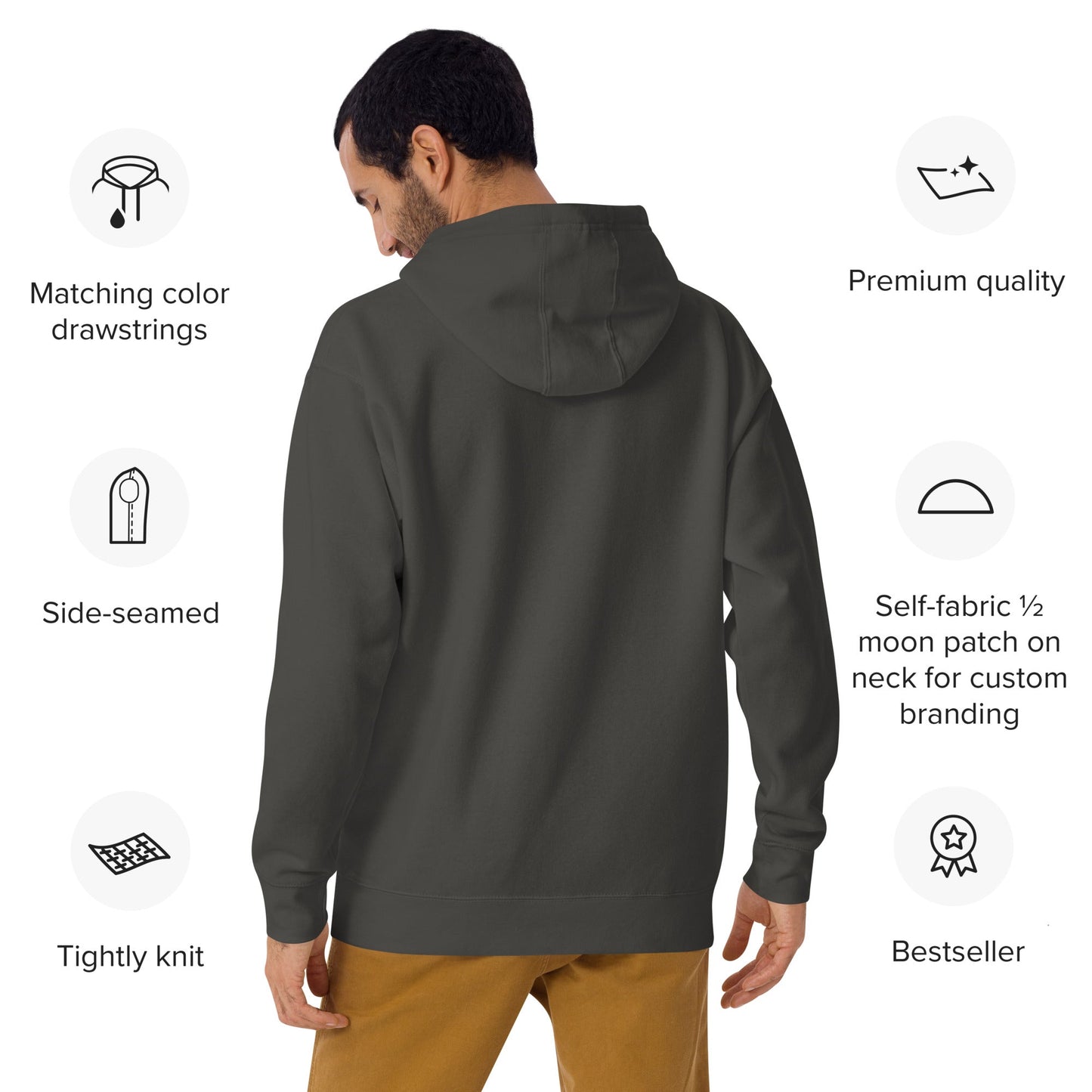 Personalized QR Code Green Camo Hoodie β Blend In, Stand Out
