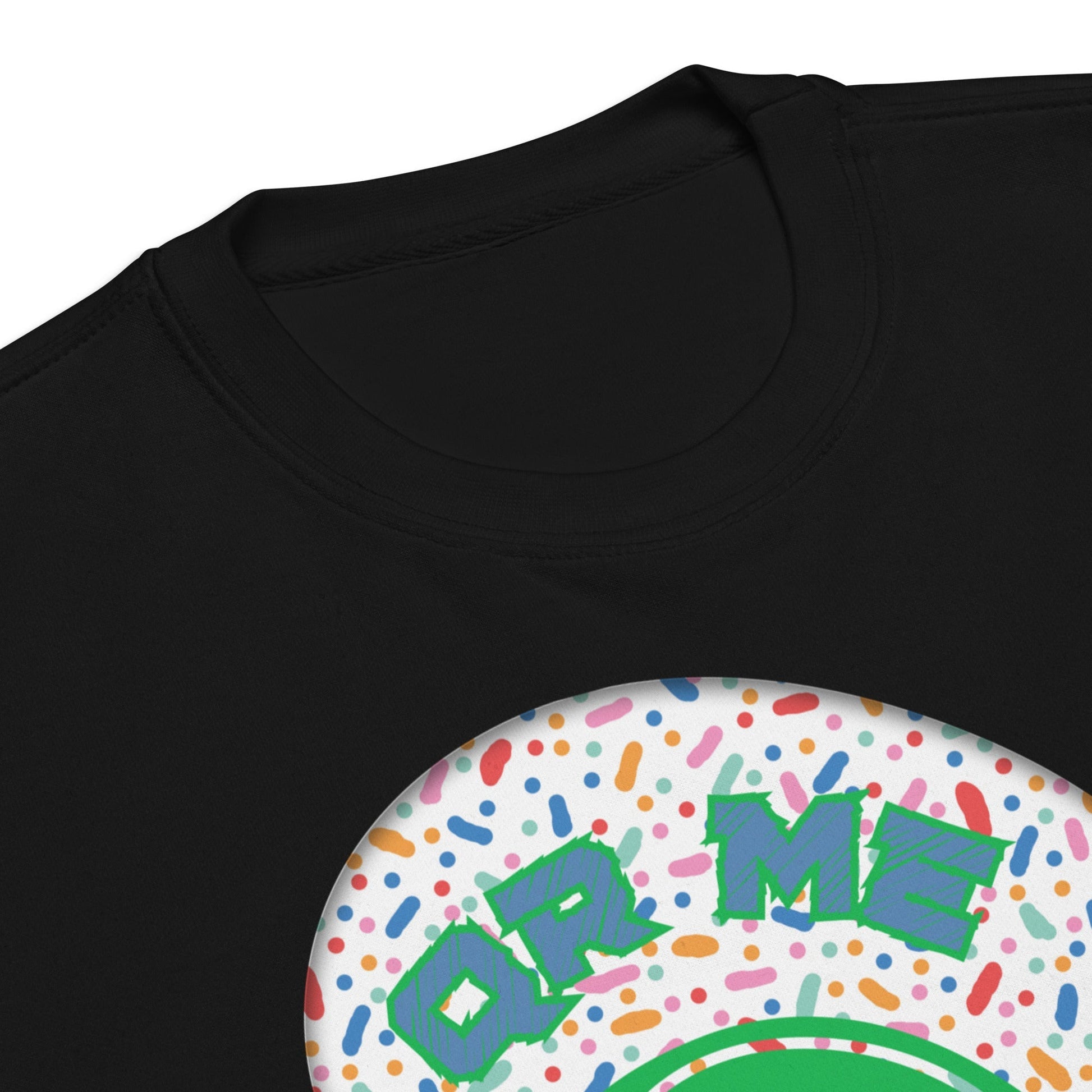 Personalized QR Code Sweatshirt β Polka Dot Playlist!