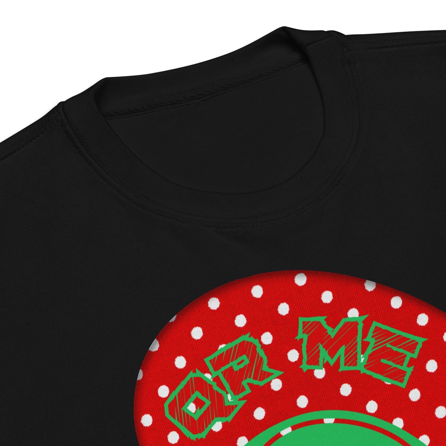 Personalized QR Code Polka Dot Sweatshirt β Tune In & Stand Out