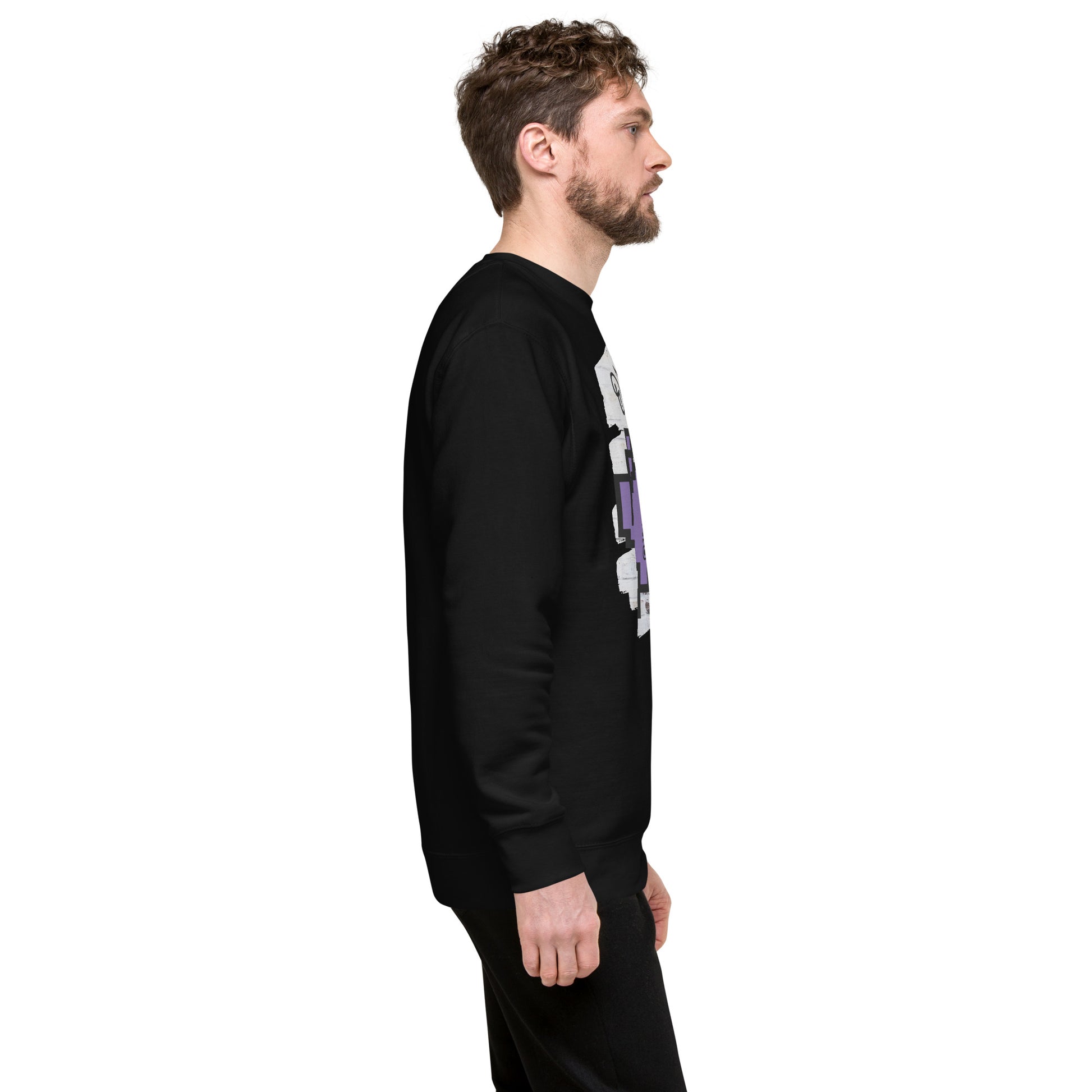 Graffiti Wall Alien QR Code Sweatshirt β Bold Style for Gamers