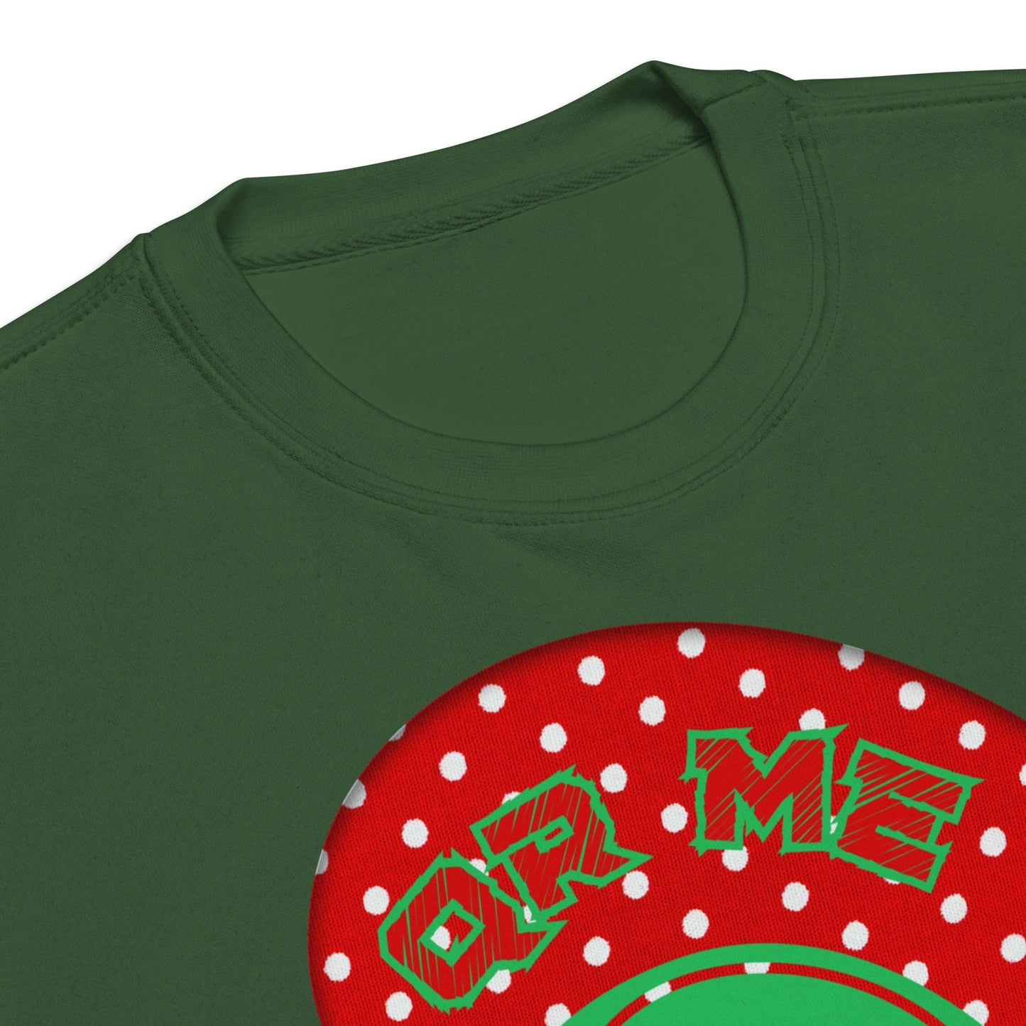 Personalized QR Code Polka Dot Sweatshirt β Tune In & Stand Out
