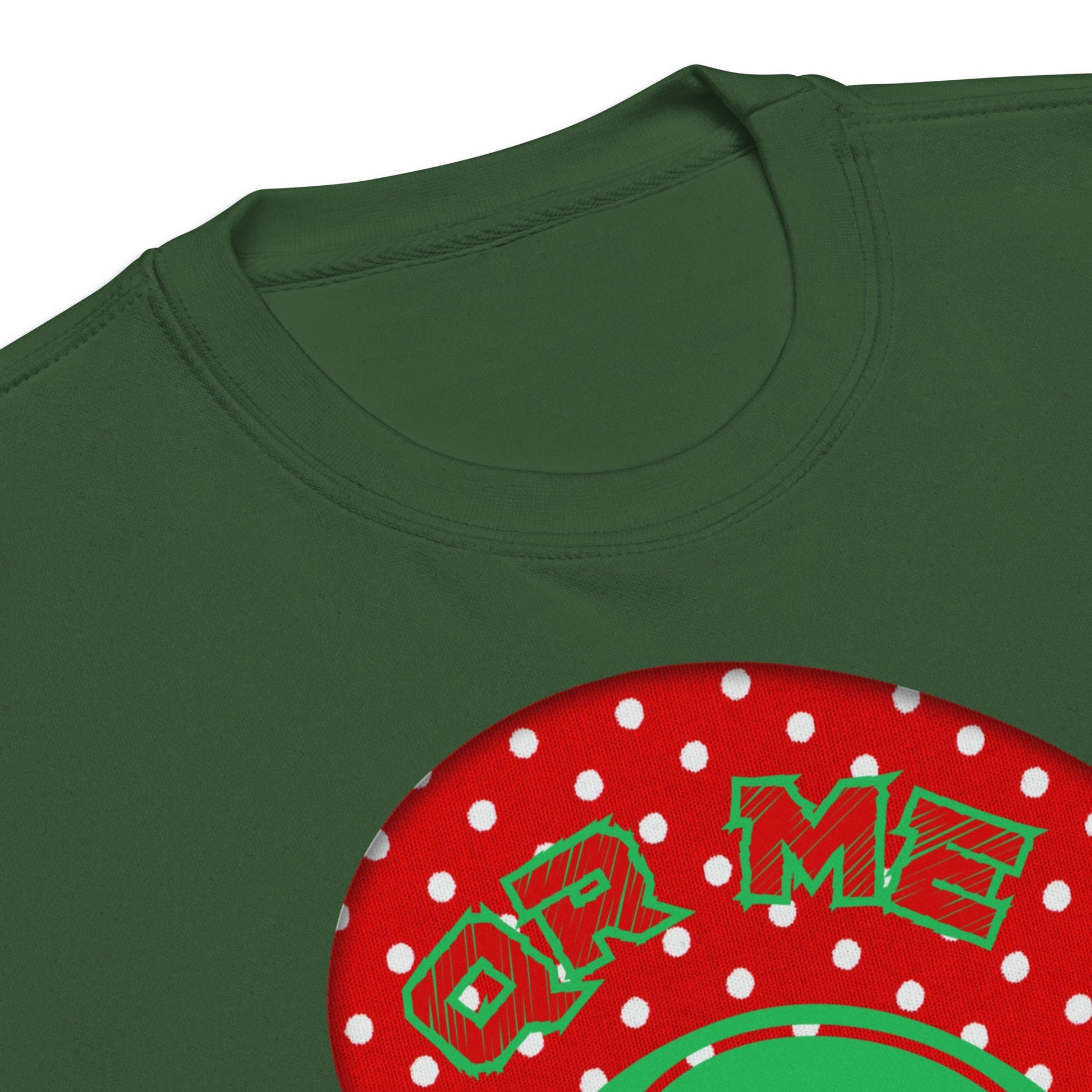 Personalized QR Code Polka Dot Sweatshirt β Tune In & Stand Out