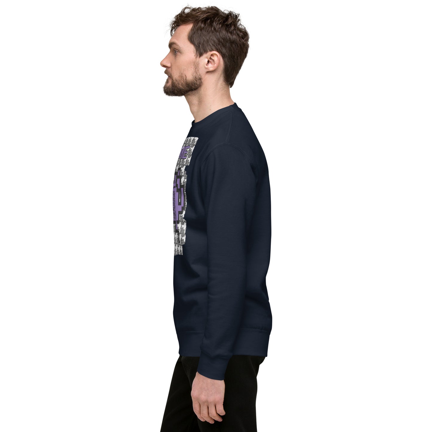 Mono Alien QR Code Sweatshirt β For Gamers & YouTubers