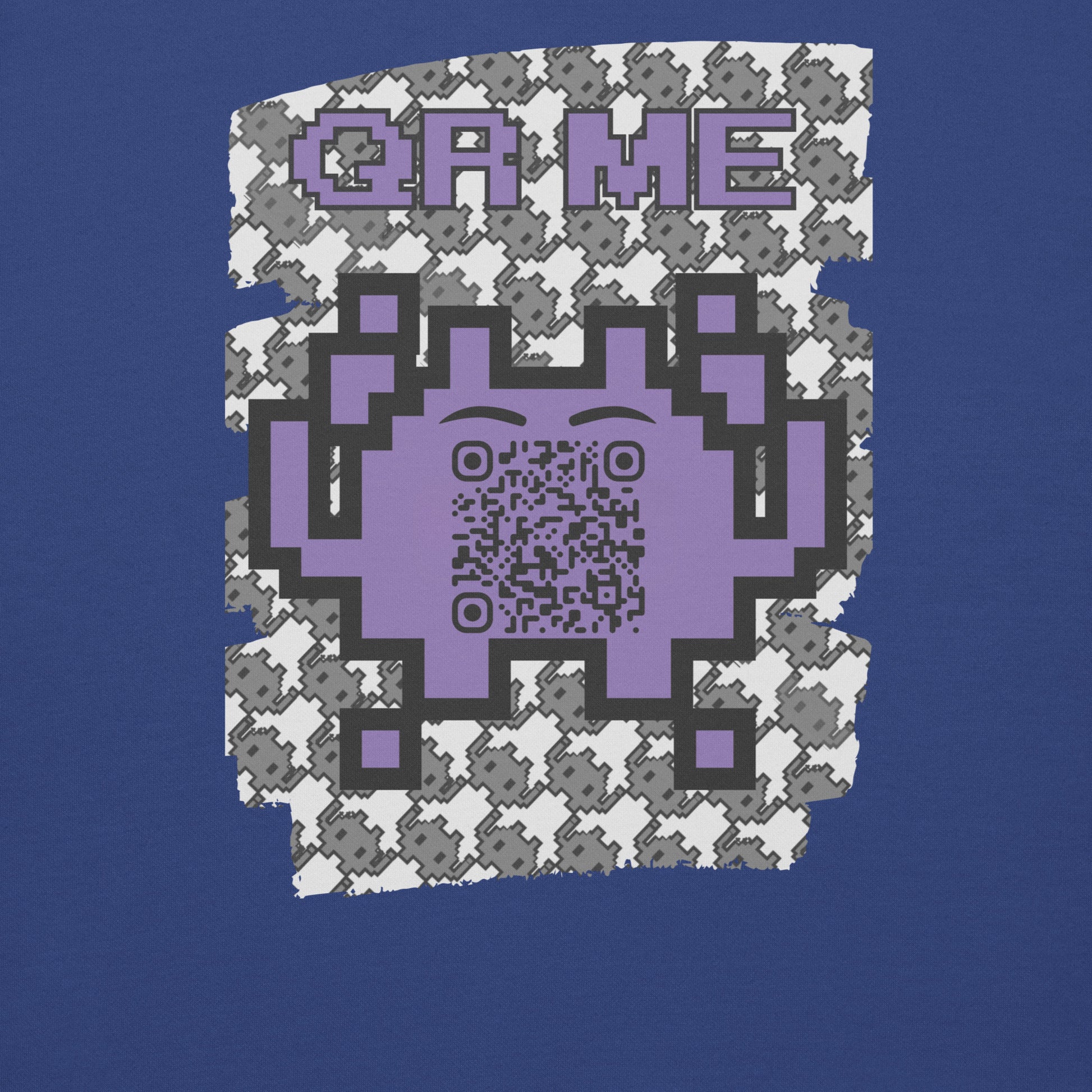 Mono Alien QR Code Sweatshirt β For Gamers & YouTubers
