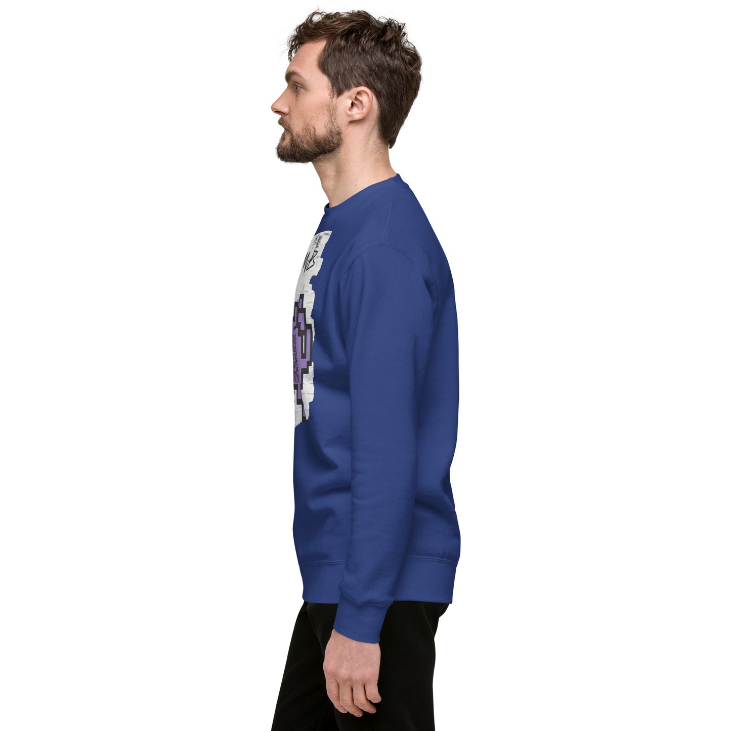 Graffiti Wall Alien QR Code Sweatshirt β Bold Style for Gamers