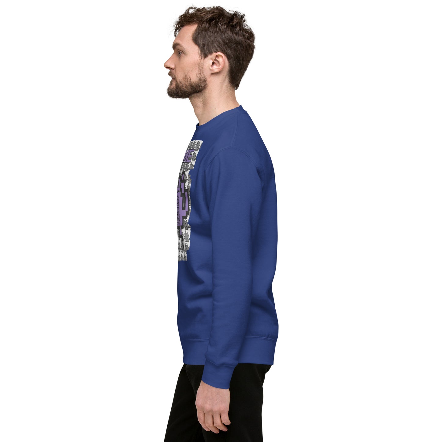 Mono Alien QR Code Sweatshirt β For Gamers & YouTubers