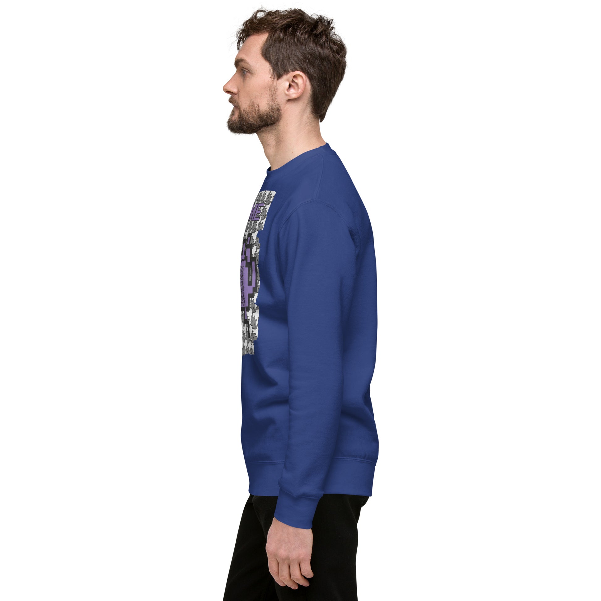 Mono Alien QR Code Sweatshirt β For Gamers & YouTubers