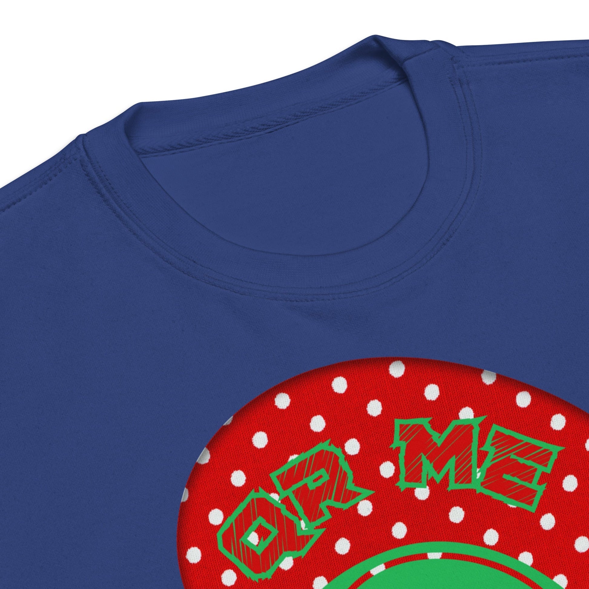 Personalized QR Code Polka Dot Sweatshirt β Tune In & Stand Out