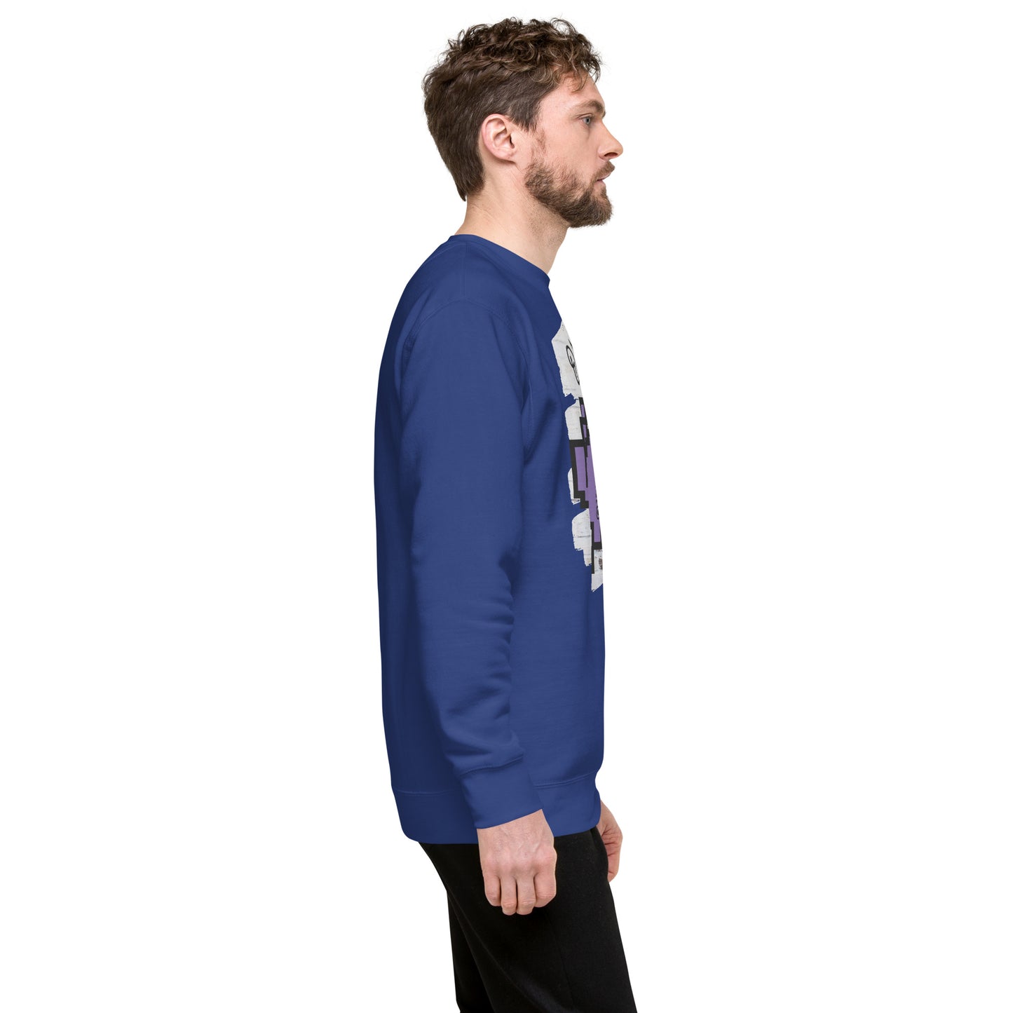 Graffiti Wall Alien QR Code Sweatshirt β Bold Style for Gamers