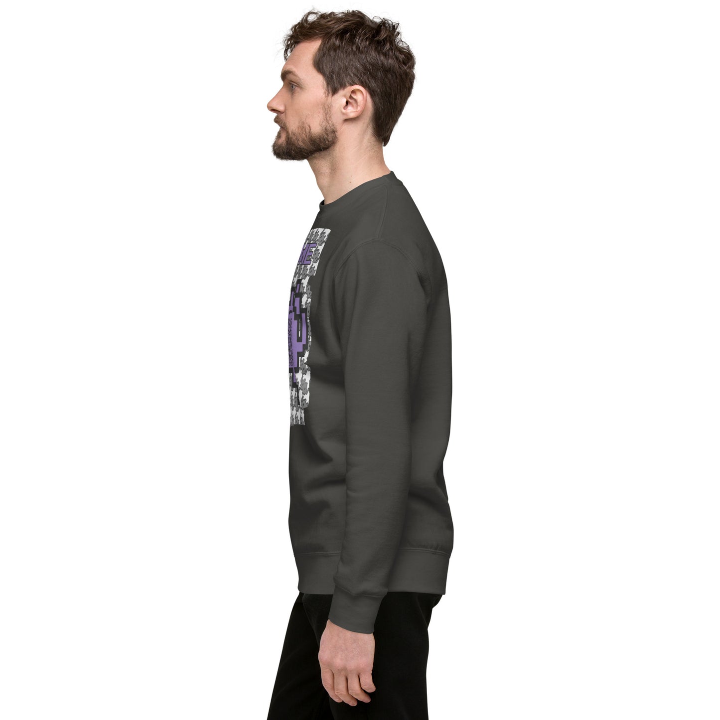 Mono Alien QR Code Sweatshirt β For Gamers & YouTubers