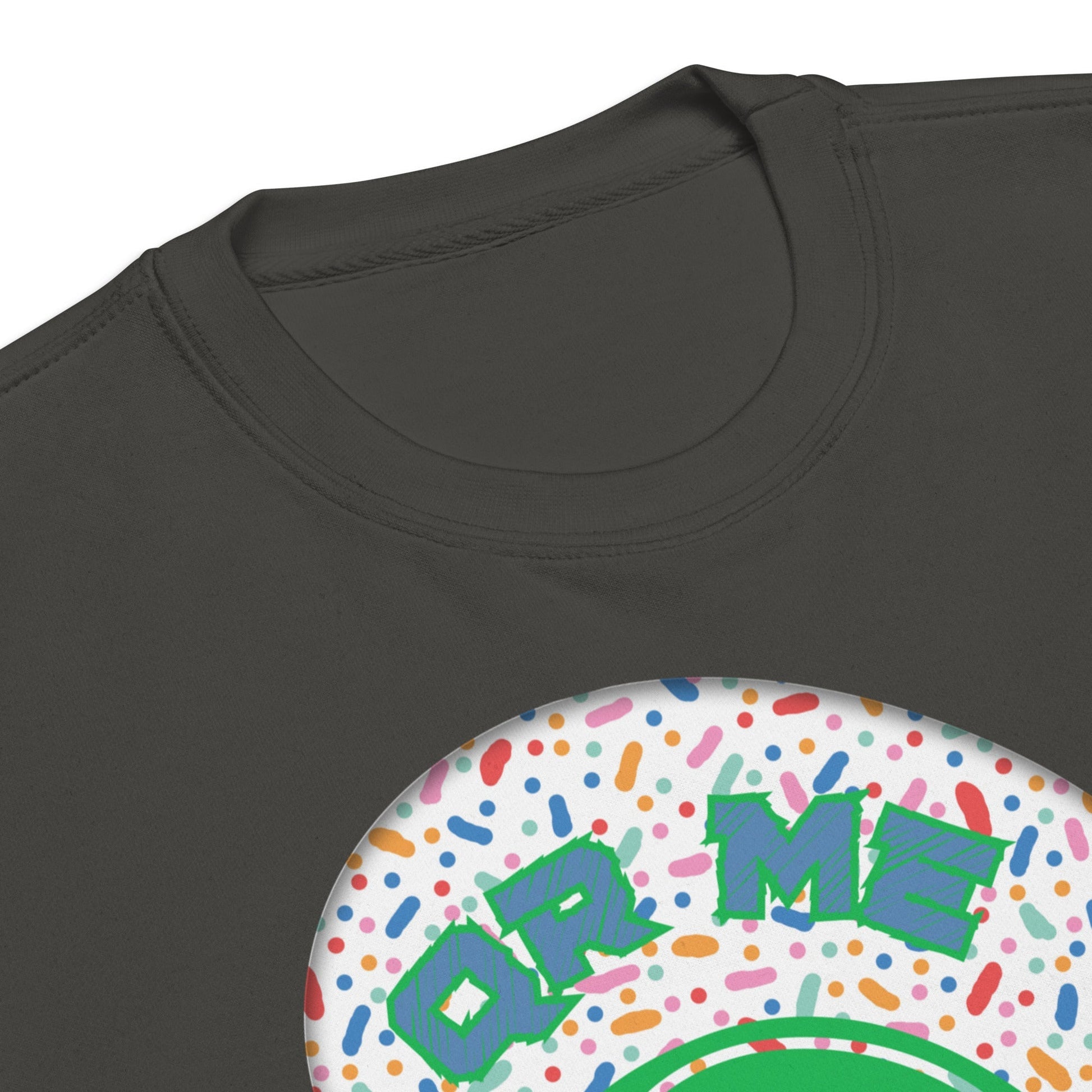Personalized QR Code Sweatshirt β Polka Dot Playlist!