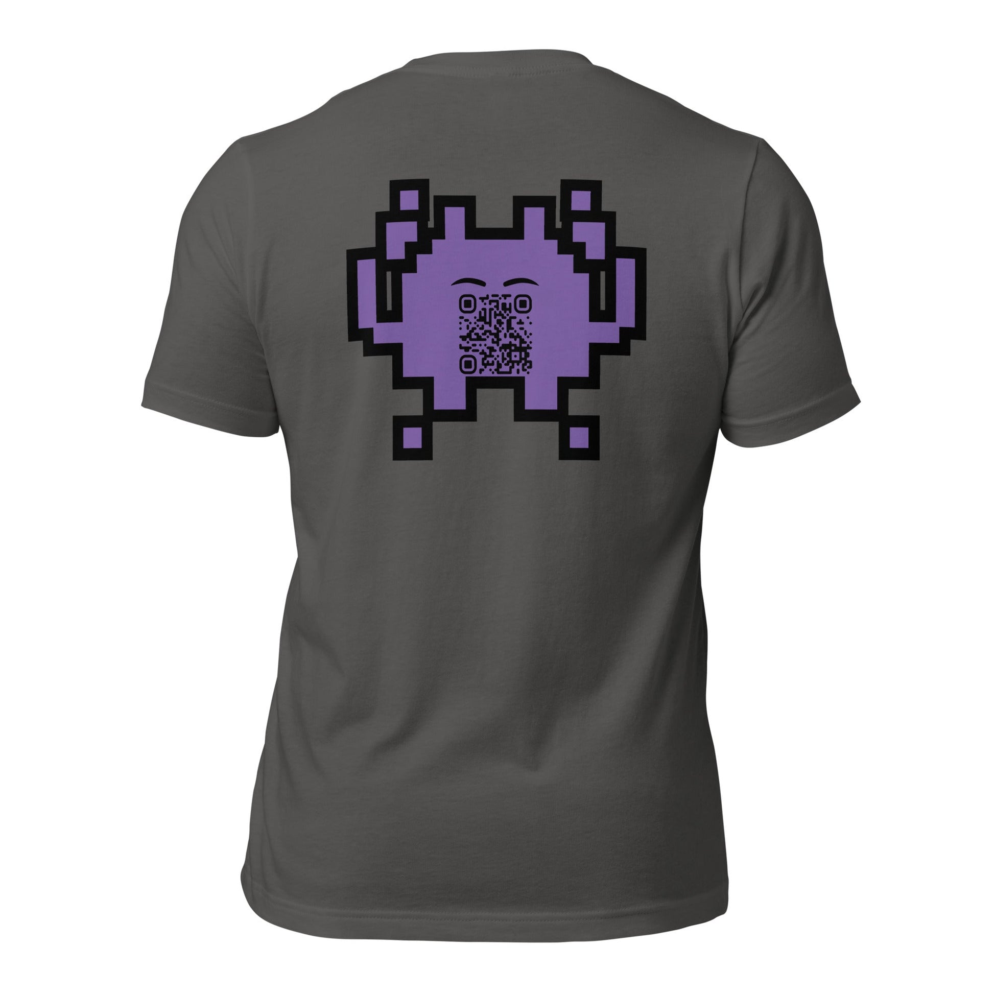 Alien Emoji Personalized QR Code T-Shirt – Unisex & Fun