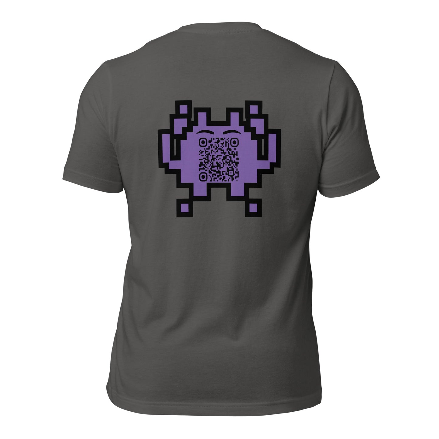 Alien Emoji Personalized QR Code T-Shirt – Unisex & Fun