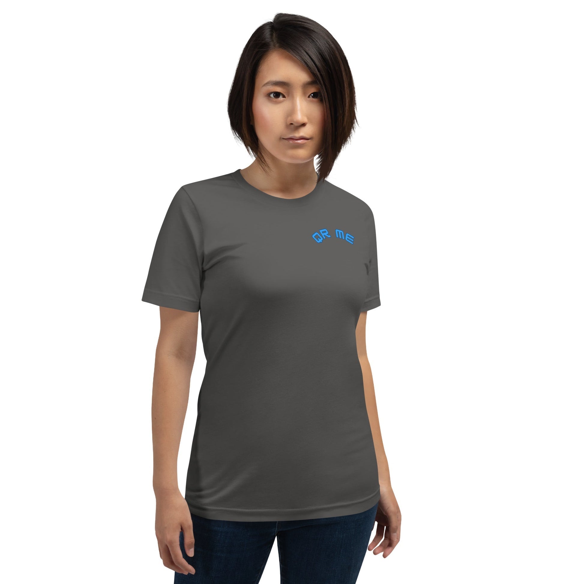 Dress Emoji Personalized QR Code Unisex T-Shirt