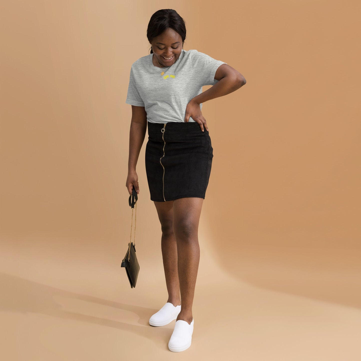 Wave Emoji Personalized QR Code Unisex T-Shirt