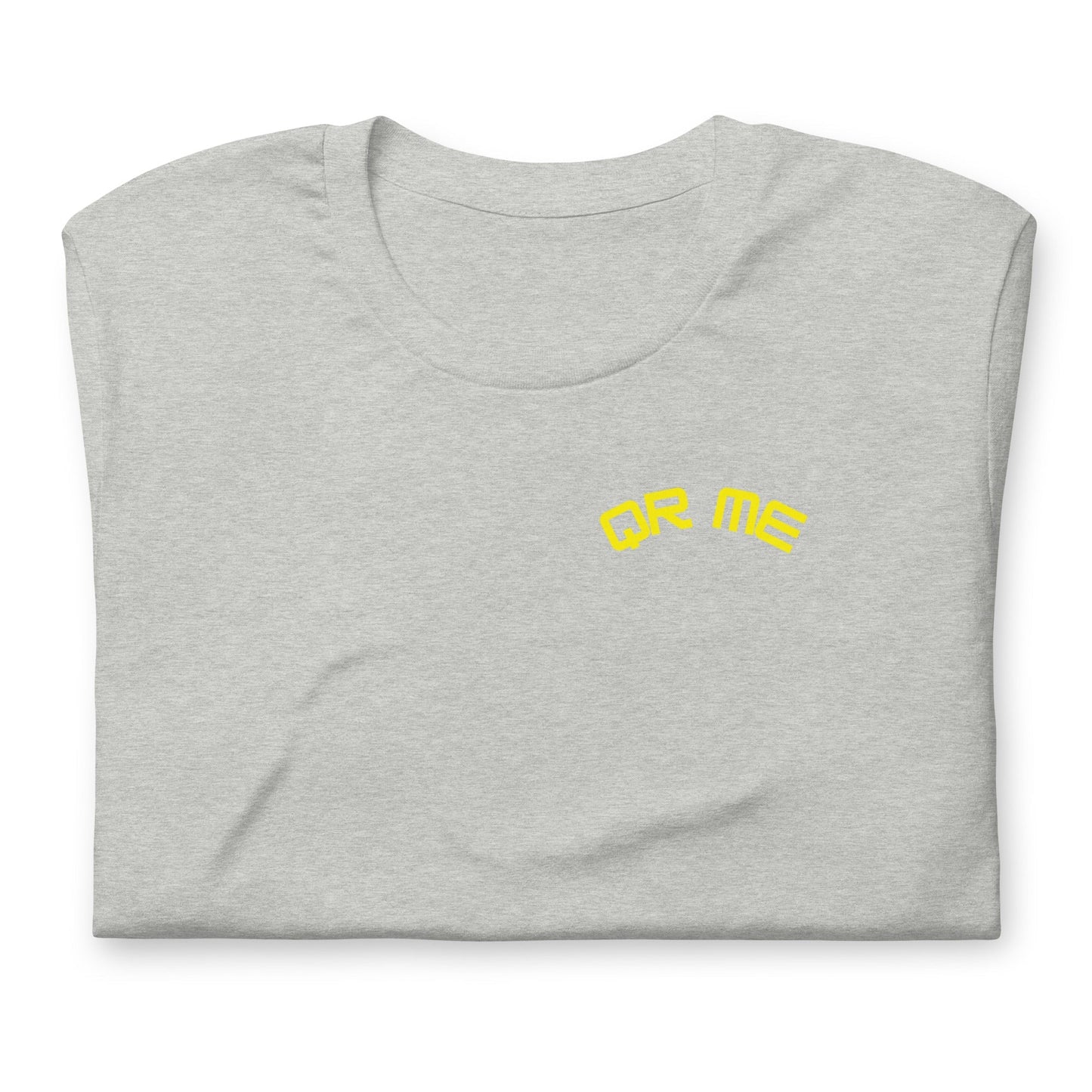 Alien Emoji Personalized QR Code T-Shirt – Unisex & Fun