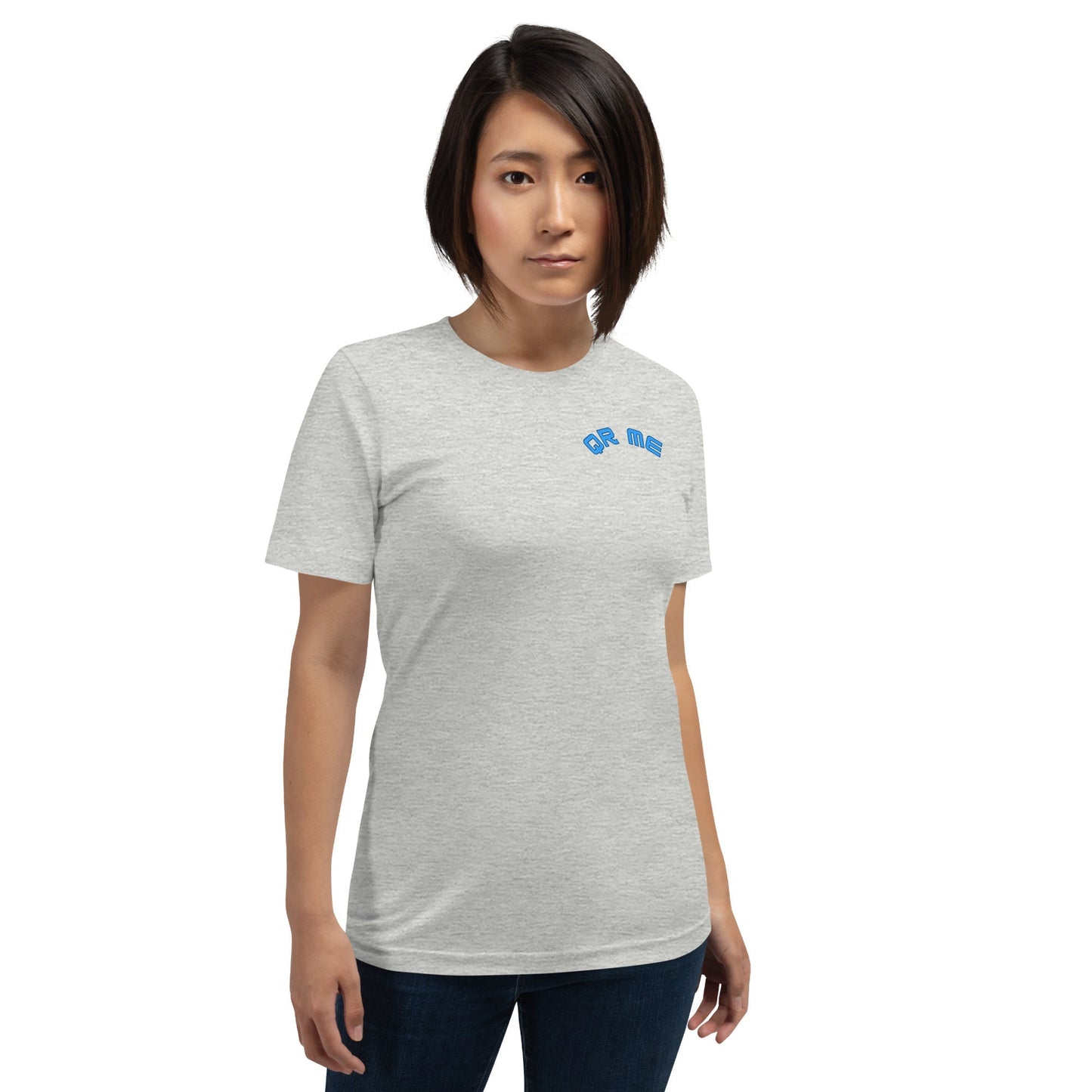 Dress Emoji Personalized QR Code Unisex T-Shirt