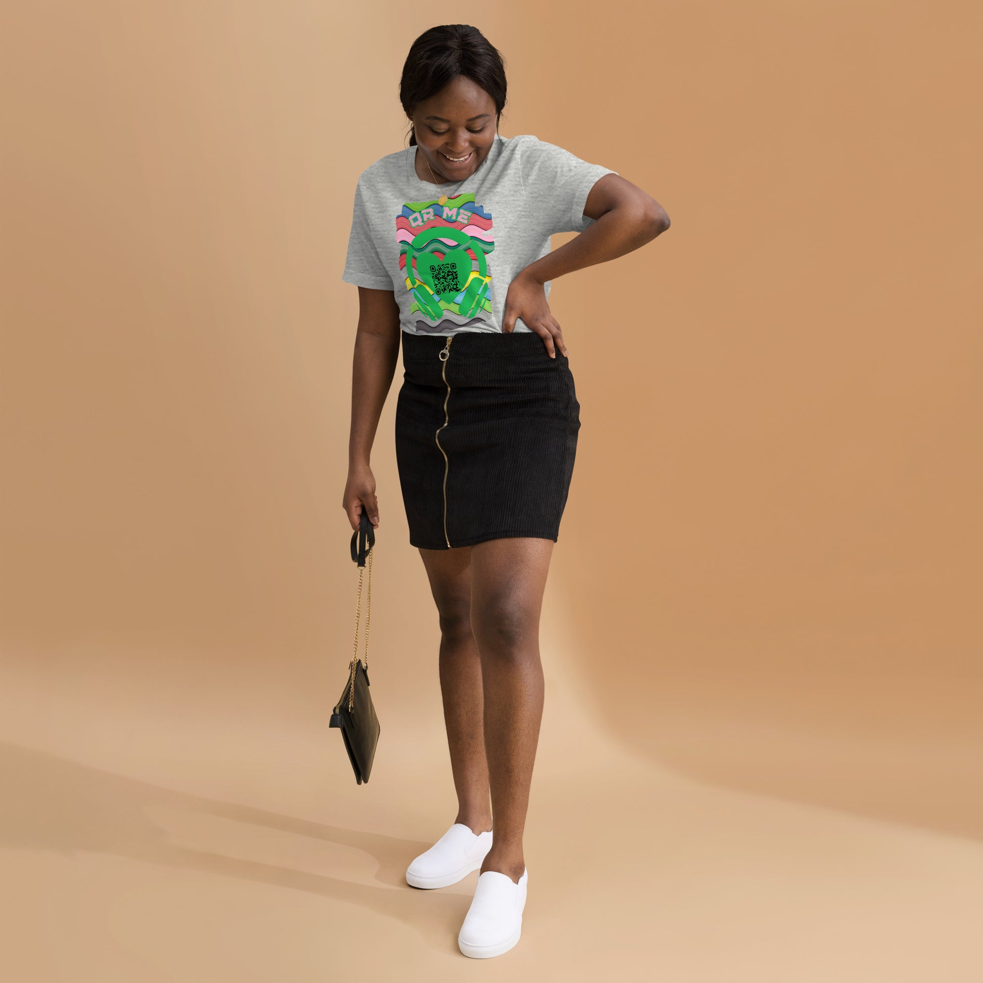 Rap Caviar QR Code T-shirt – Share Your Playlist