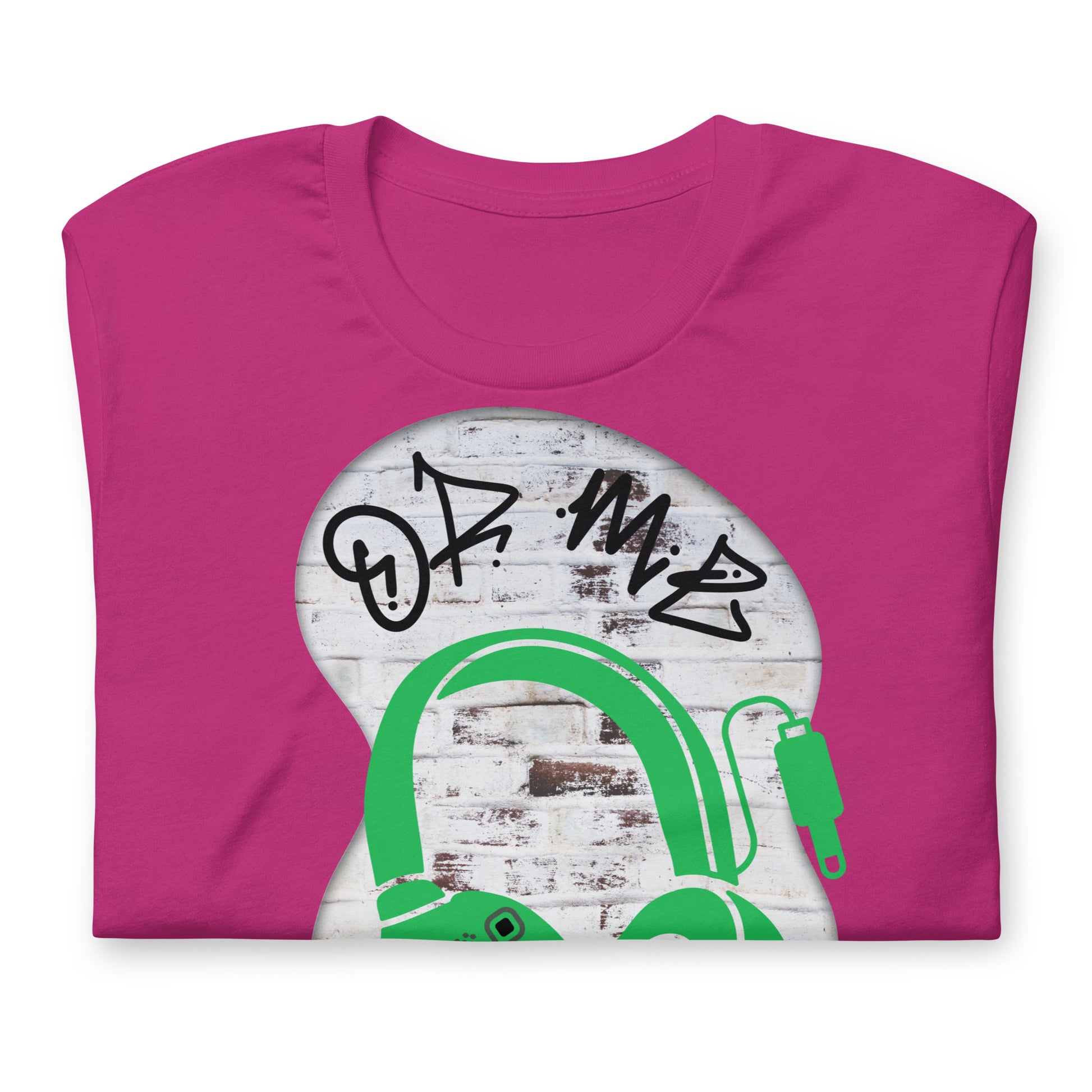 Graffiti Wall QR Code T-Shirt – Share Your Music Boldly