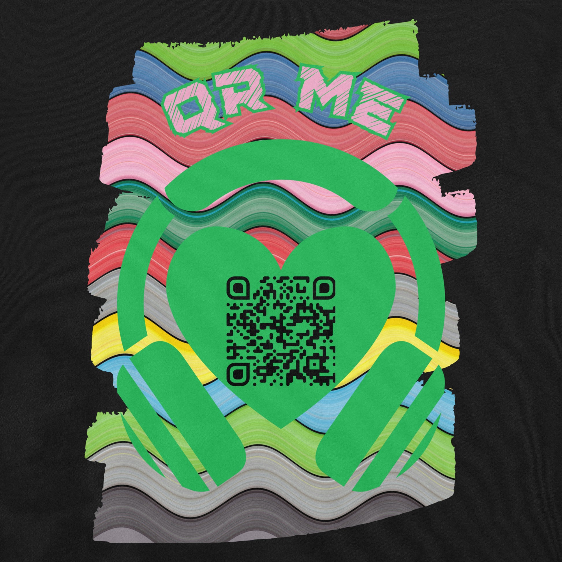 Rap Caviar QR Code T-shirt – Share Your Playlist