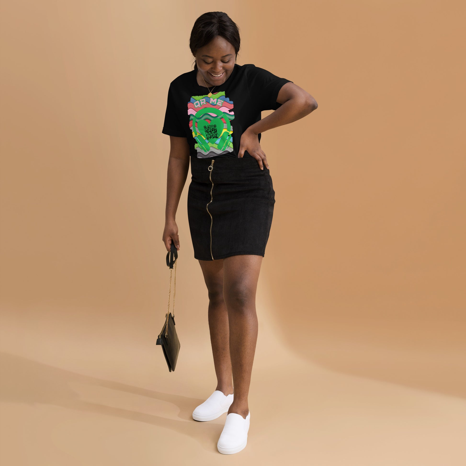 Rap Caviar QR Code T-shirt – Share Your Playlist