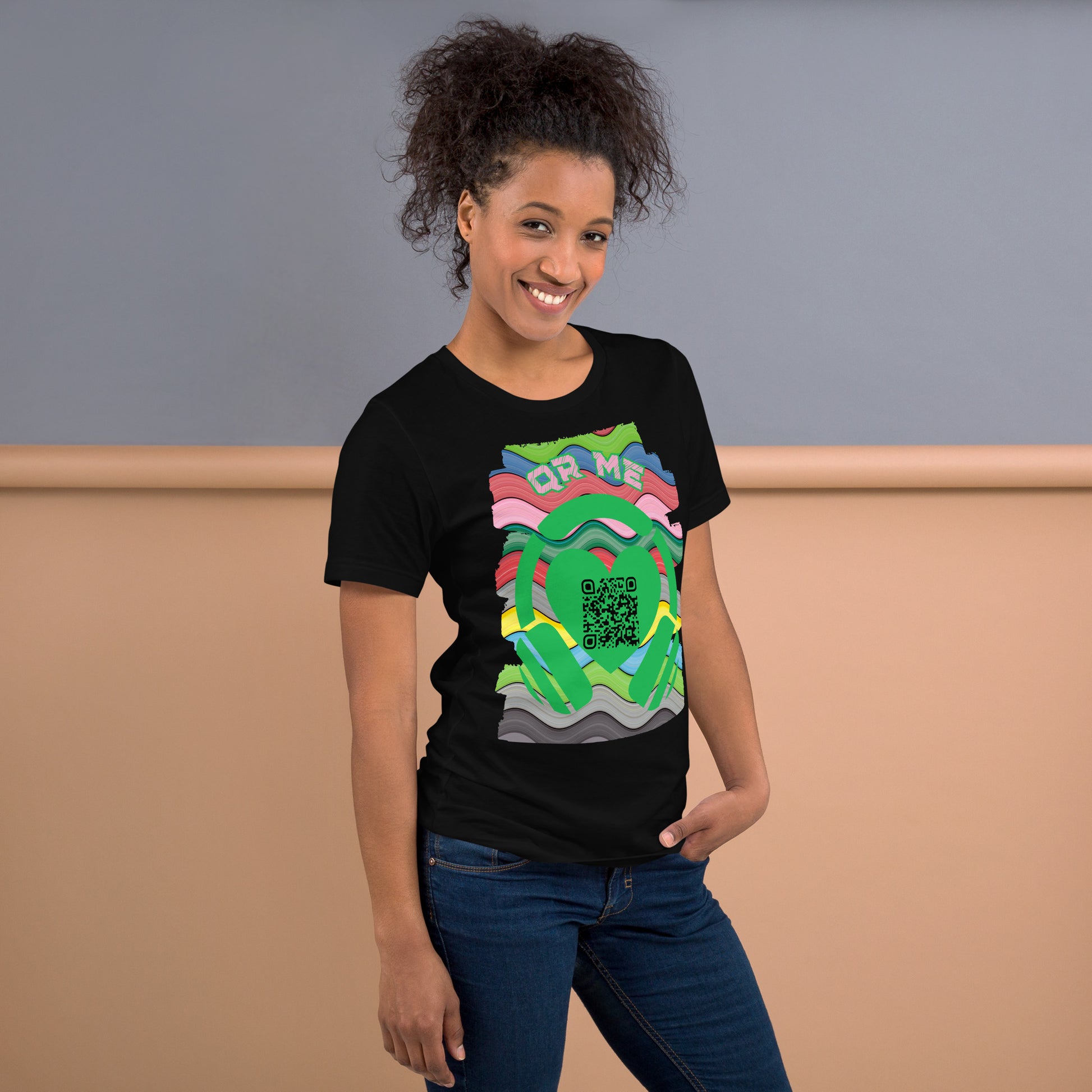 Rap Caviar QR Code T-shirt – Share Your Playlist