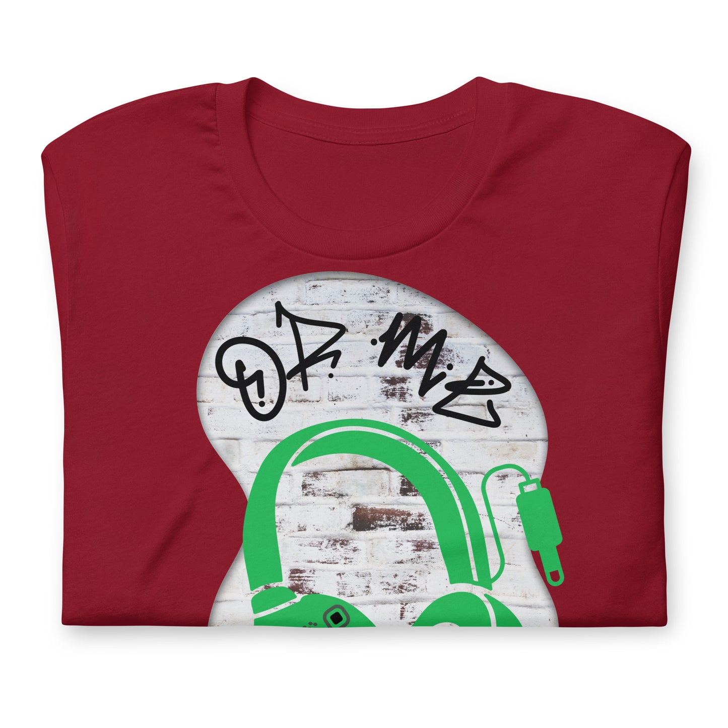 Graffiti Wall QR Code T-Shirt – Share Your Music Boldly