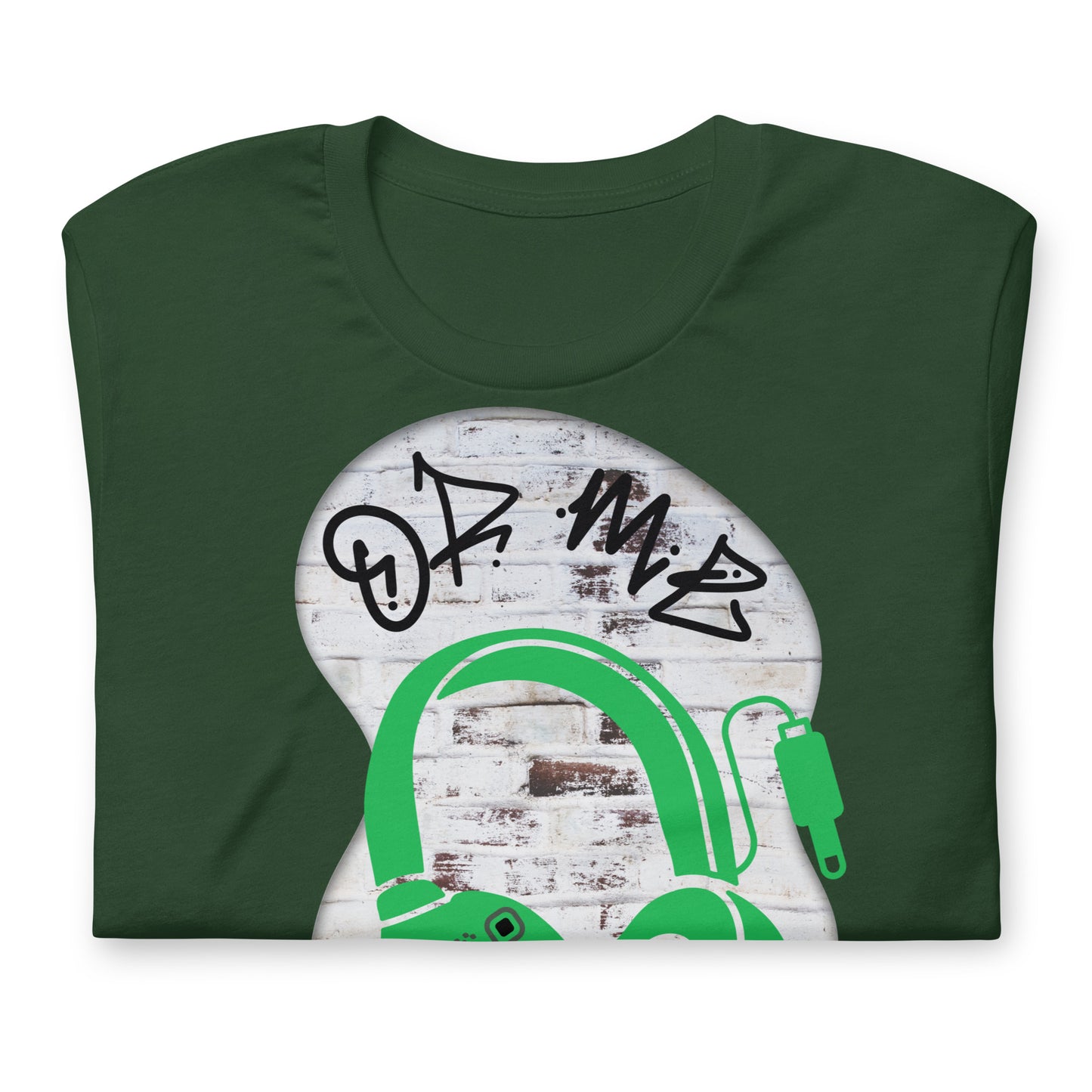 Graffiti Wall QR Code T-Shirt – Share Your Music Boldly