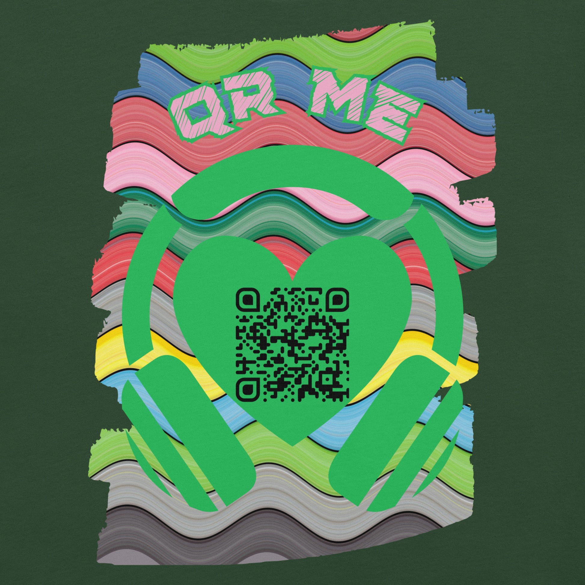 Rap Caviar QR Code T-shirt – Share Your Playlist