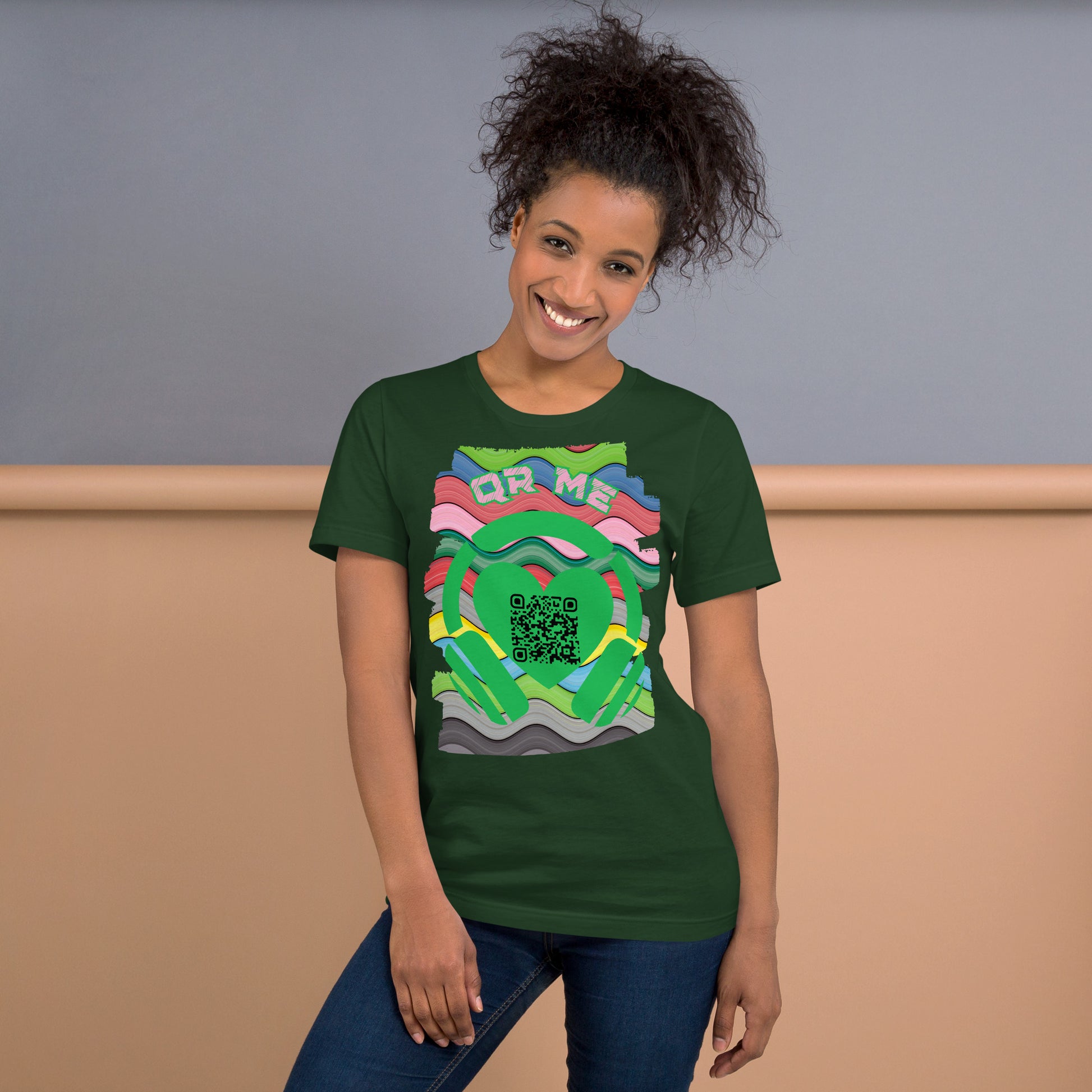 Rap Caviar QR Code T-shirt – Share Your Playlist