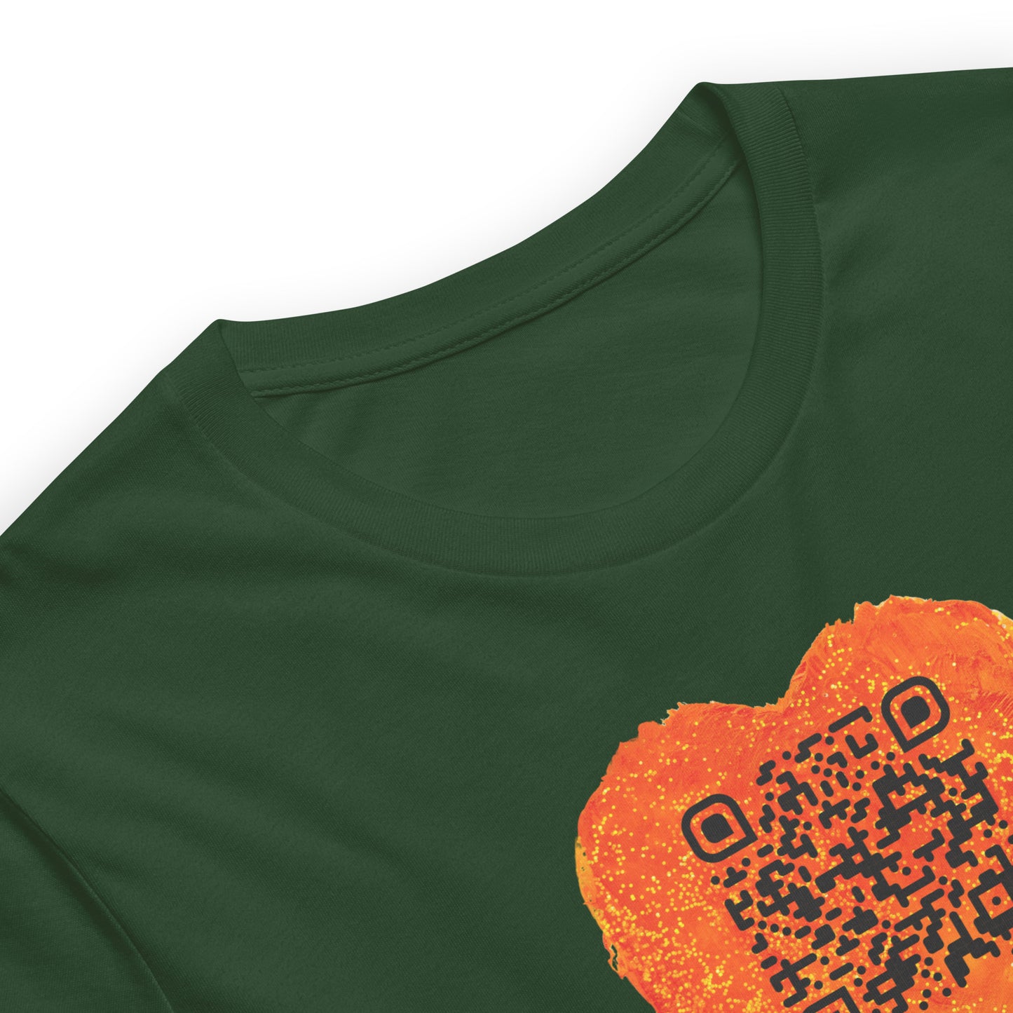 FAQ Me Heart Custom QR Unisex T-Shirts – Share Your Love