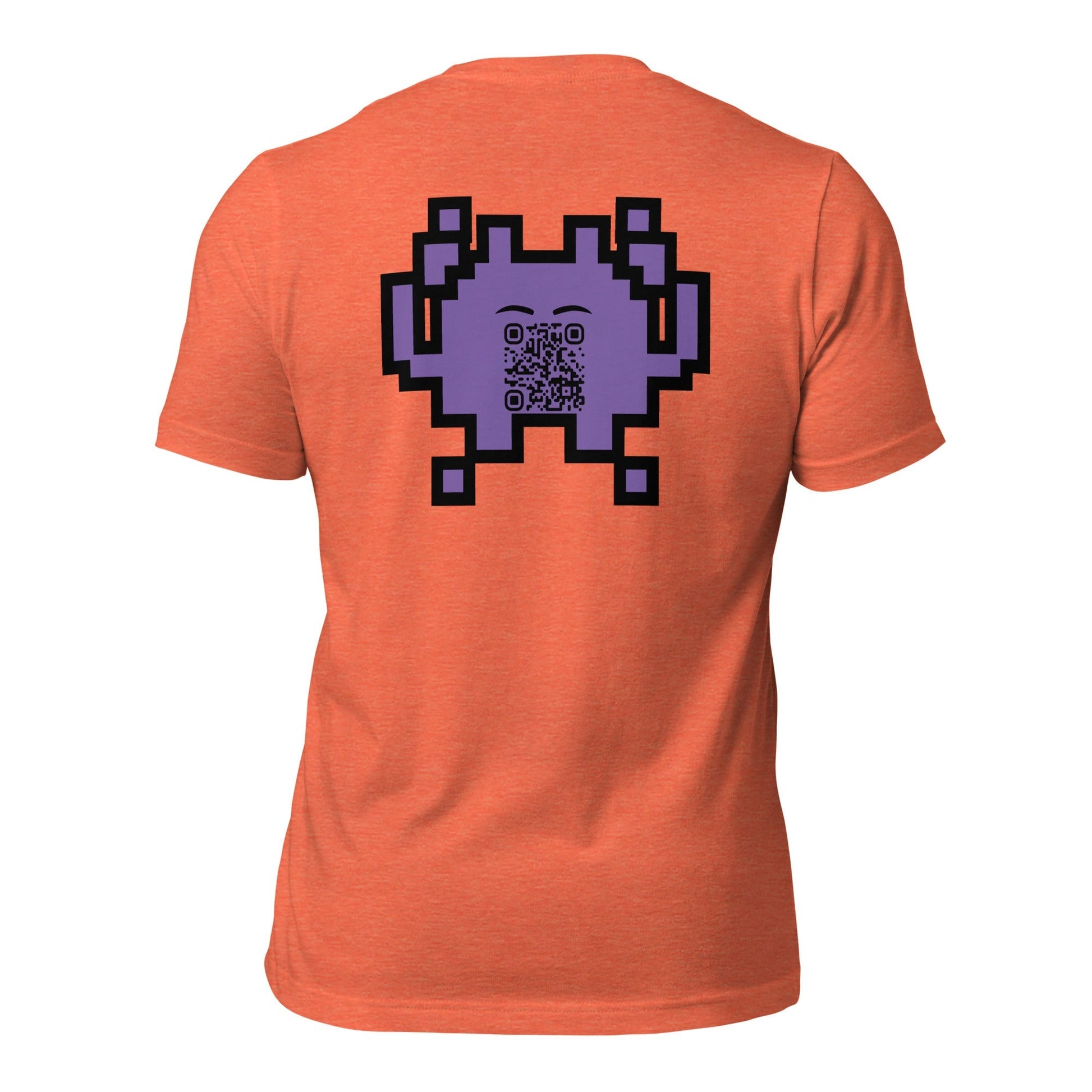 Alien Emoji Personalized QR Code T-Shirt – Unisex & Fun