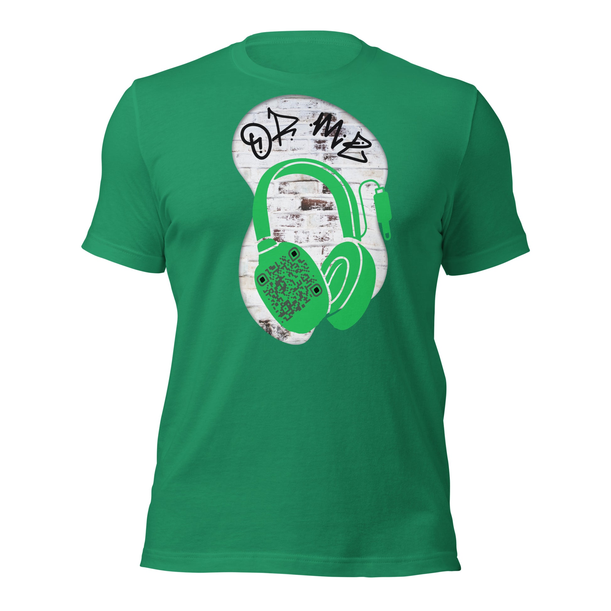Graffiti Wall QR Code T-Shirt – Share Your Music Boldly