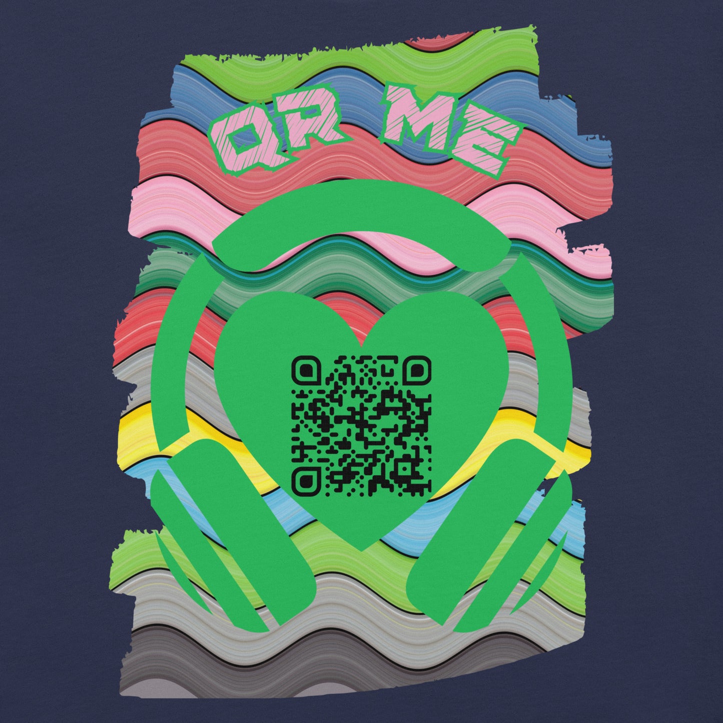 Rap Caviar QR Code T-shirt – Share Your Playlist