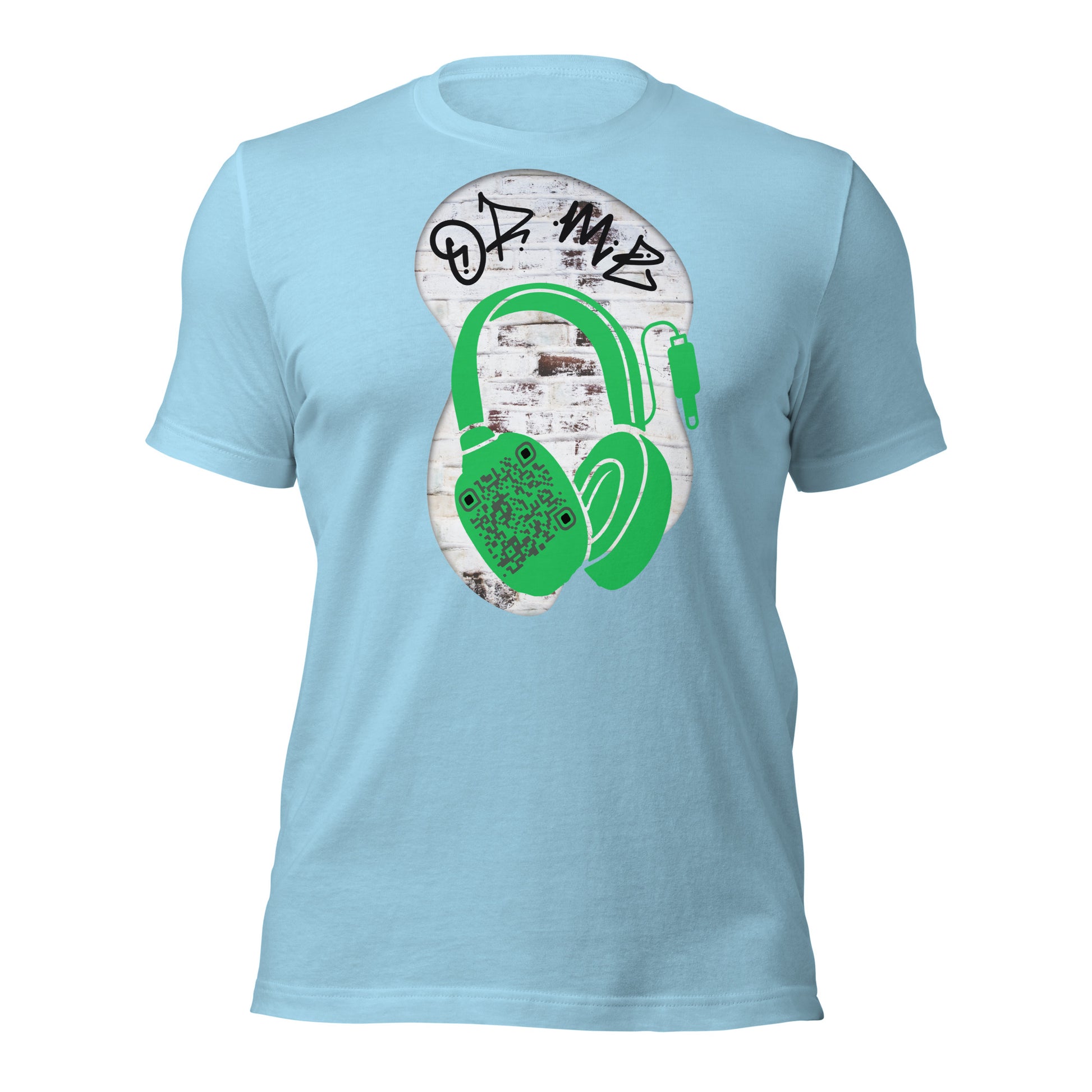 Graffiti Wall QR Code T-Shirt – Share Your Music Boldly