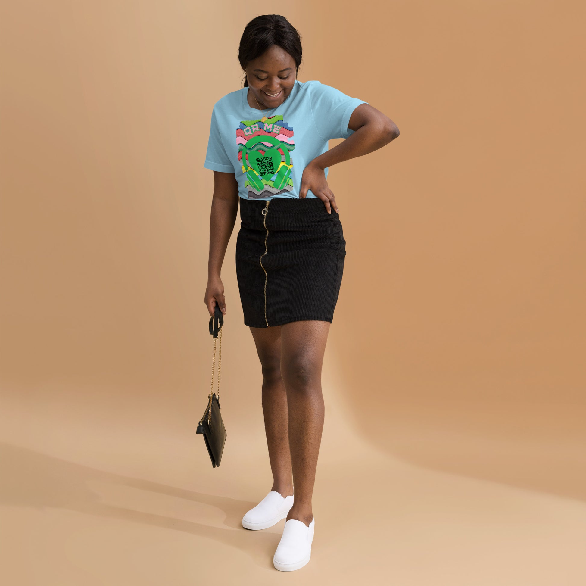 Rap Caviar QR Code T-shirt – Share Your Playlist