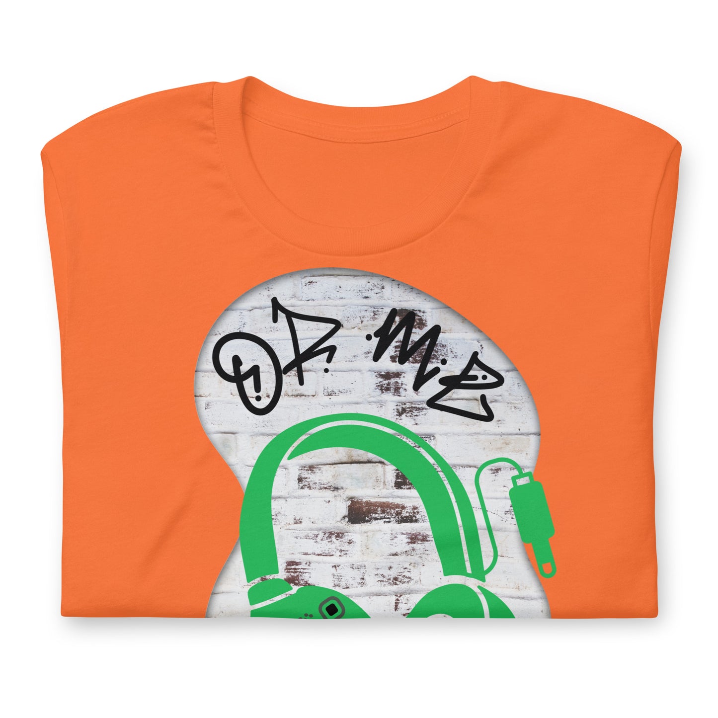 Graffiti Wall QR Code T-Shirt – Share Your Music Boldly